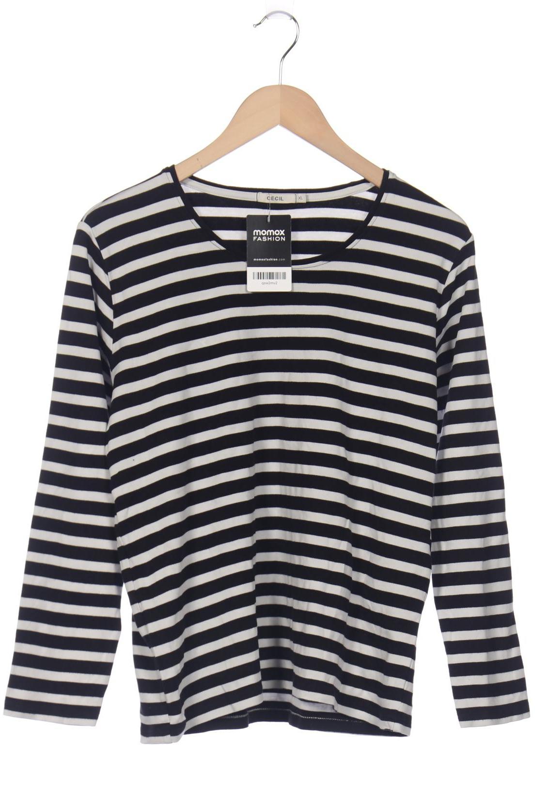 

CECIL Damen Langarmshirt, schwarz