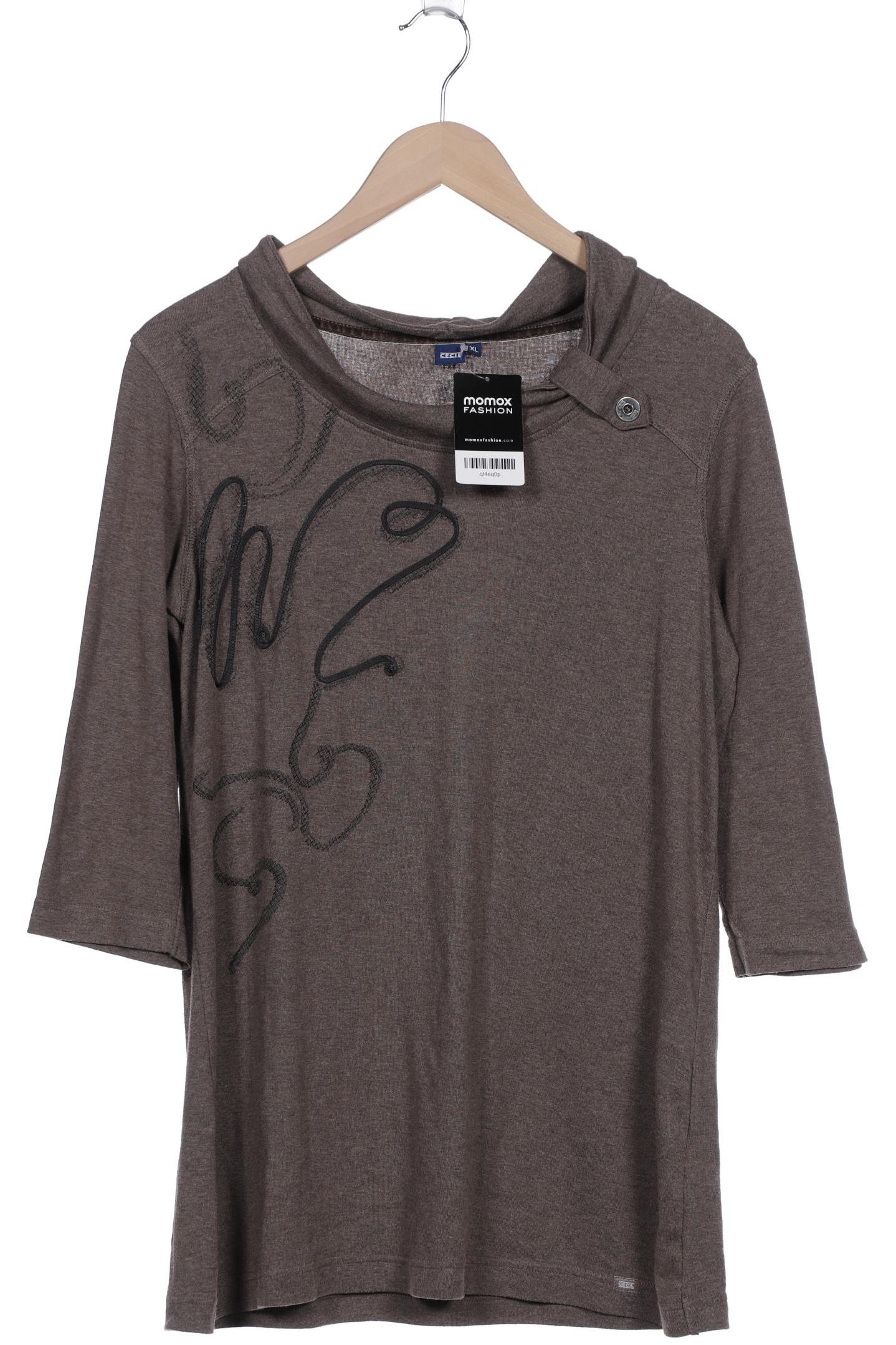 

CECIL Damen Langarmshirt, braun