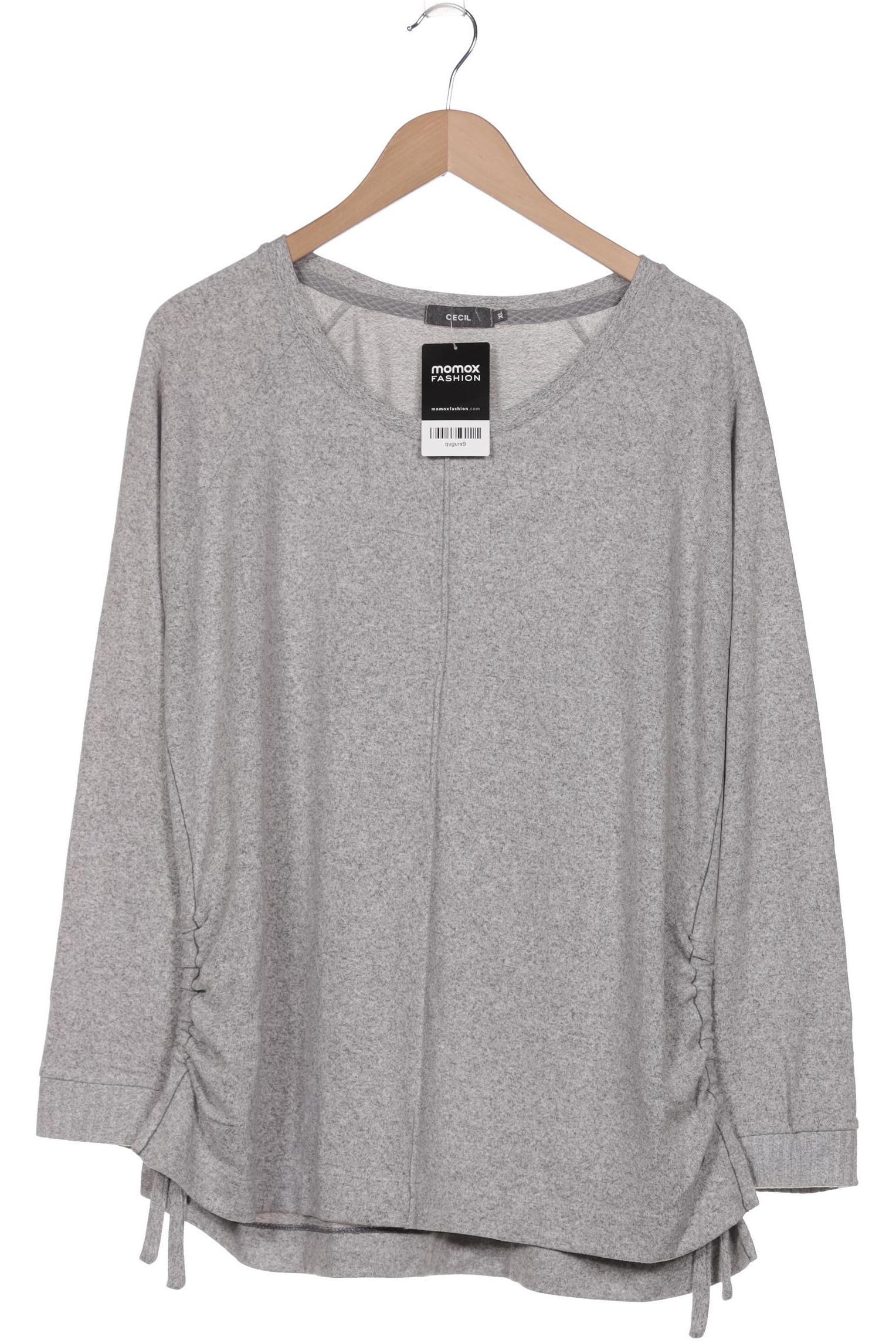 

Cecil Damen Langarmshirt, grau, Gr. 44
