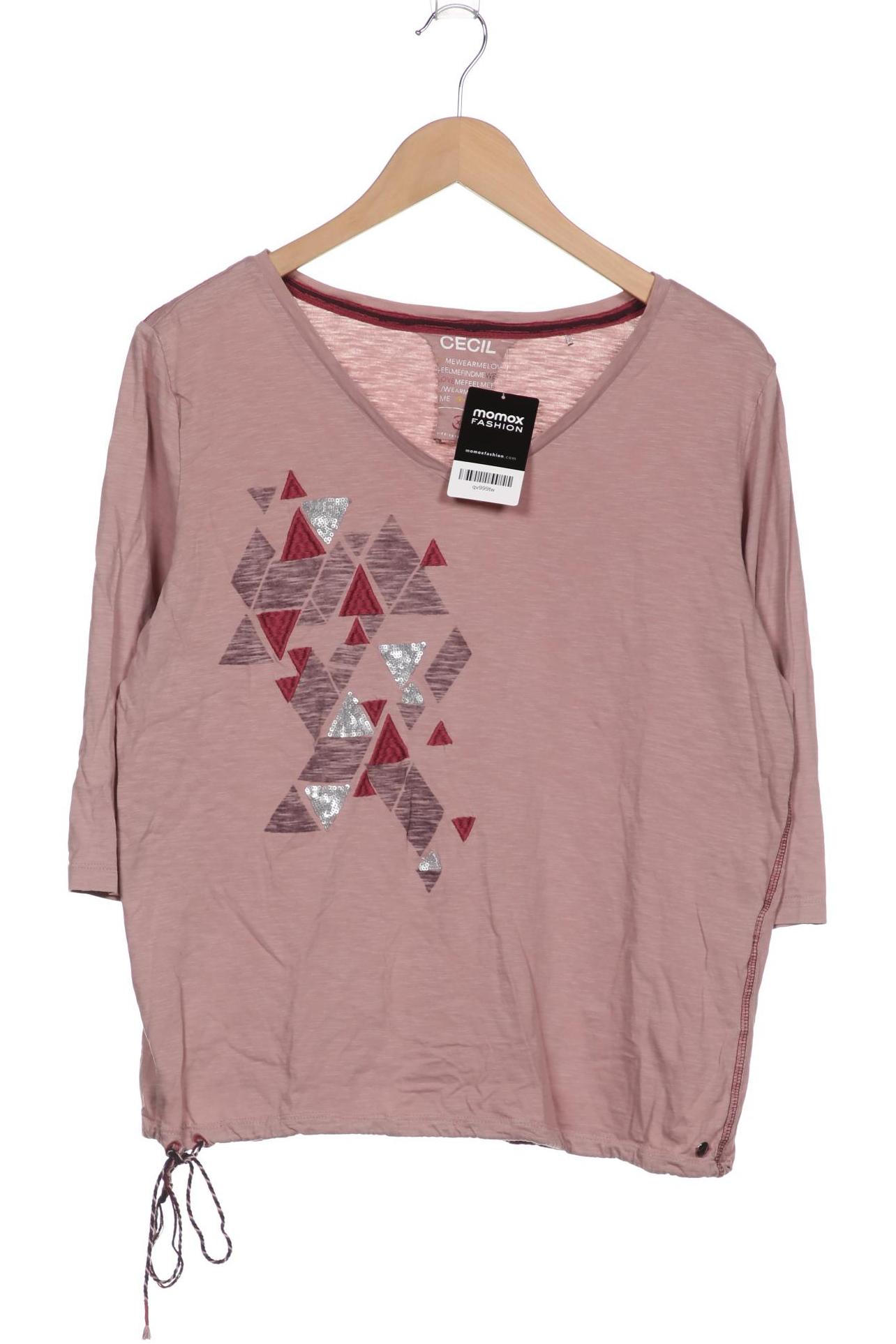 

CECIL Damen Langarmshirt, pink