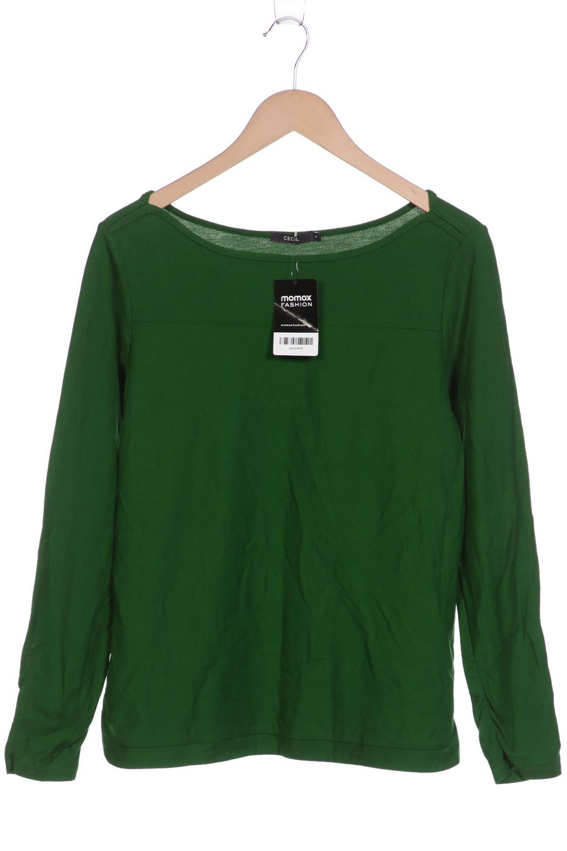 

CECIL Damen Langarmshirt, grün