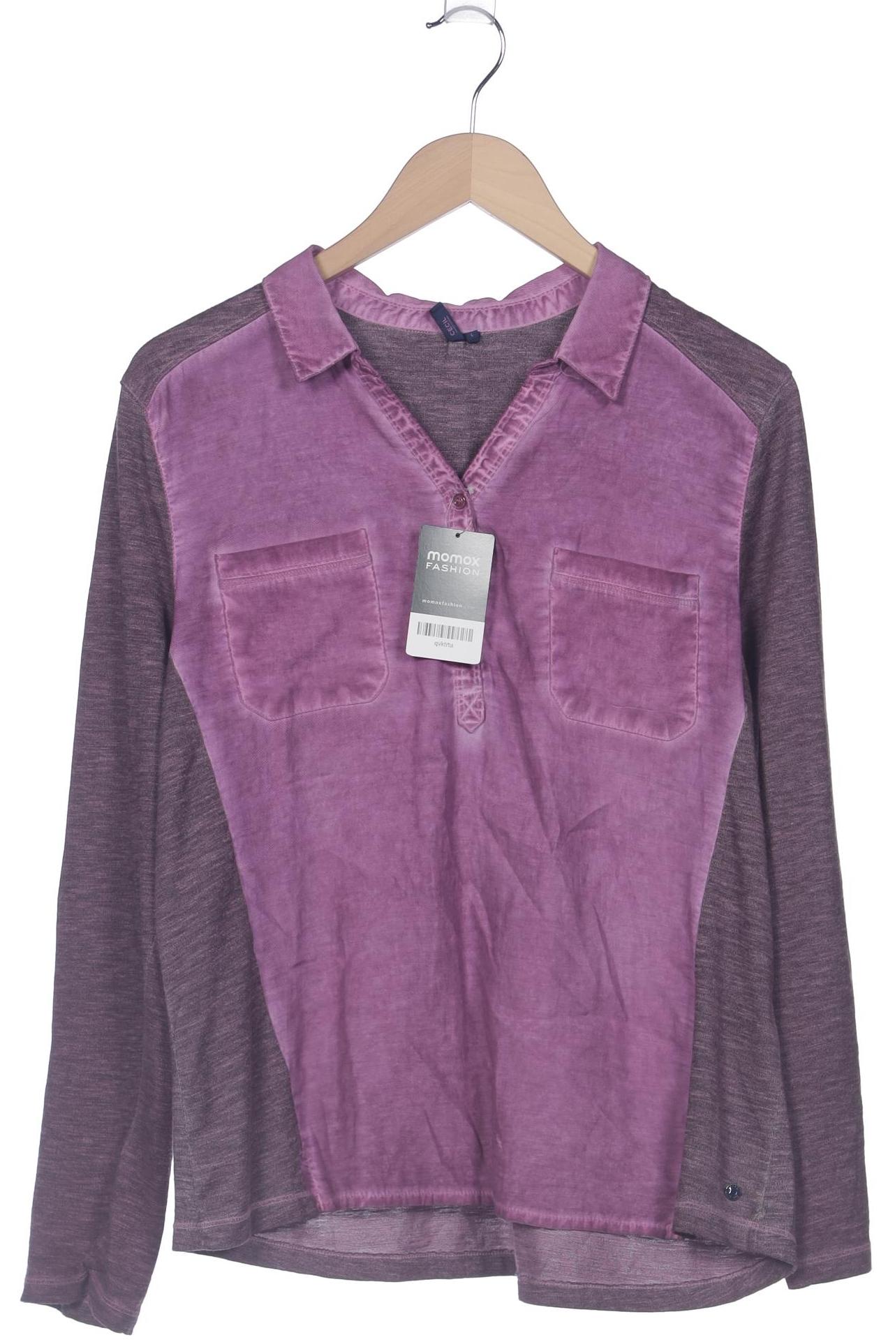 

Cecil Damen Langarmshirt, flieder, Gr. 42