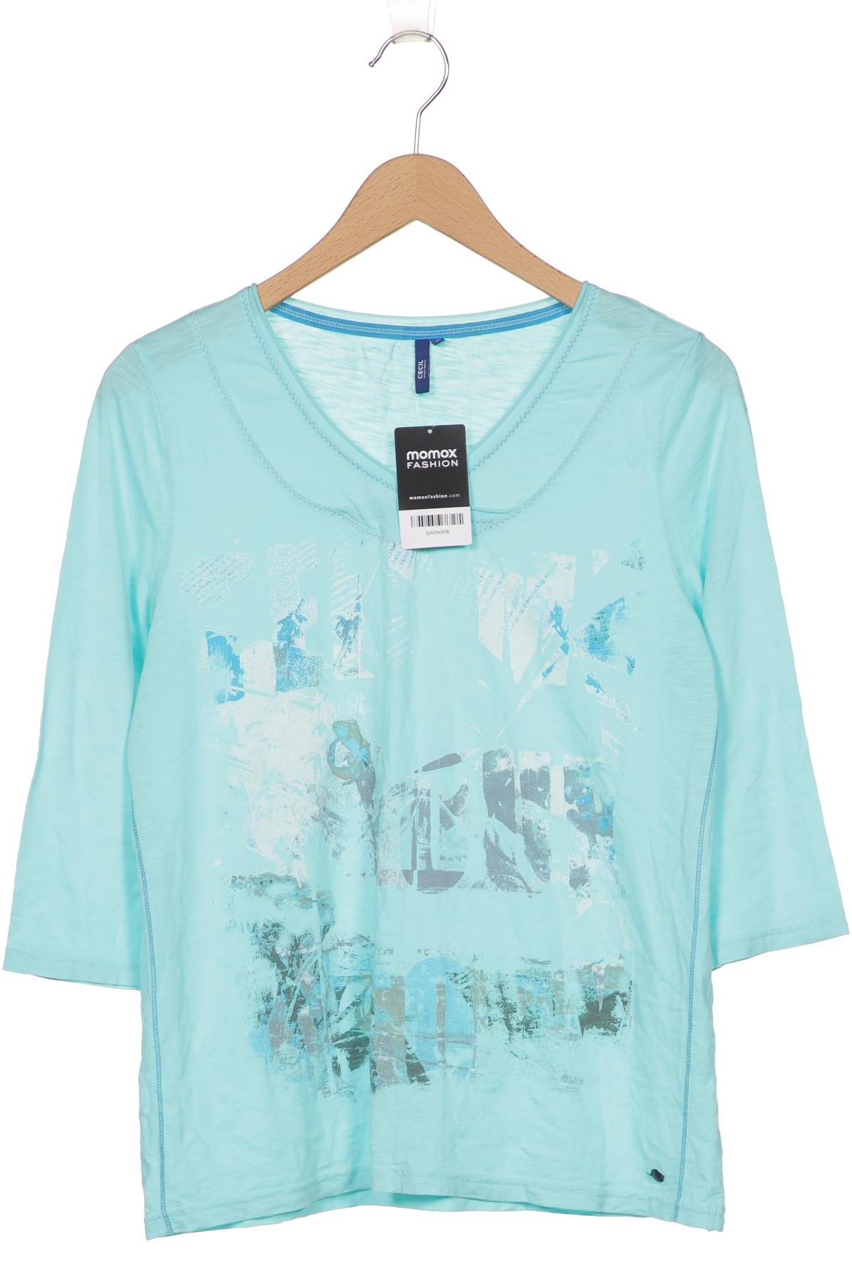 

Cecil Damen Langarmshirt, blau, Gr. 38