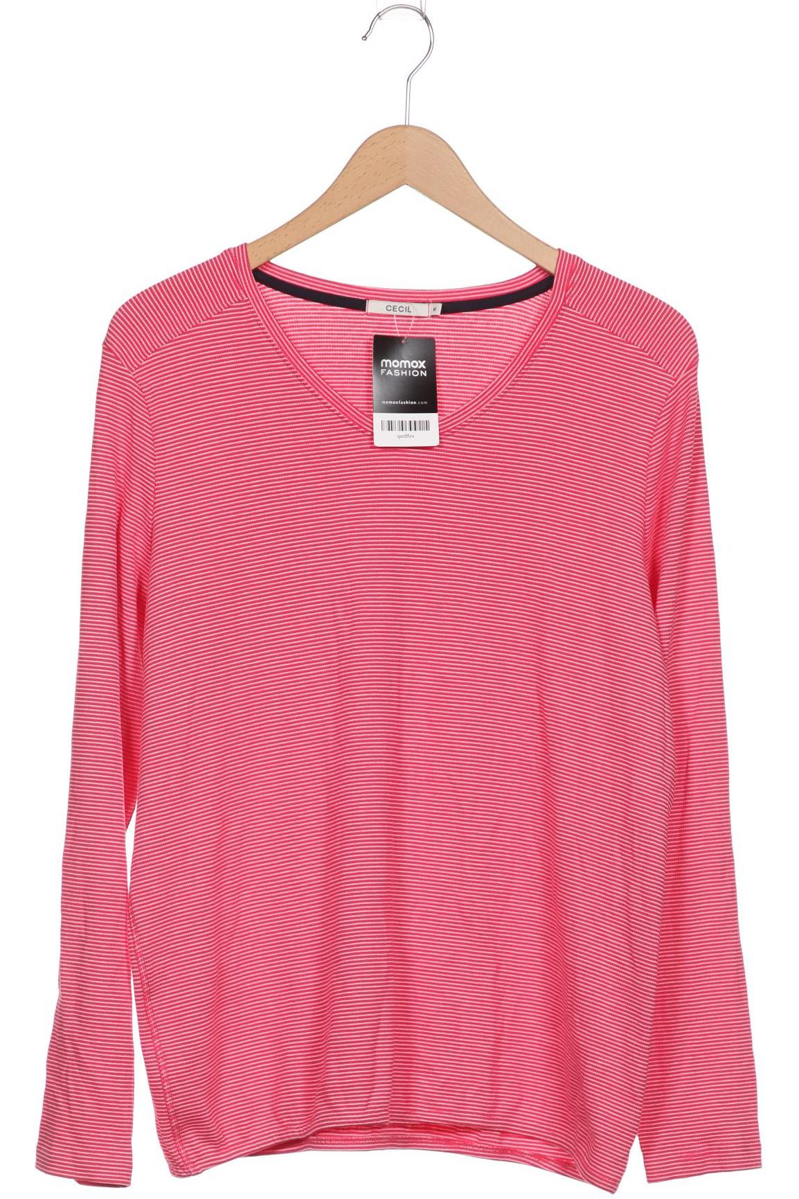 

Cecil Damen Langarmshirt, pink, Gr. 38