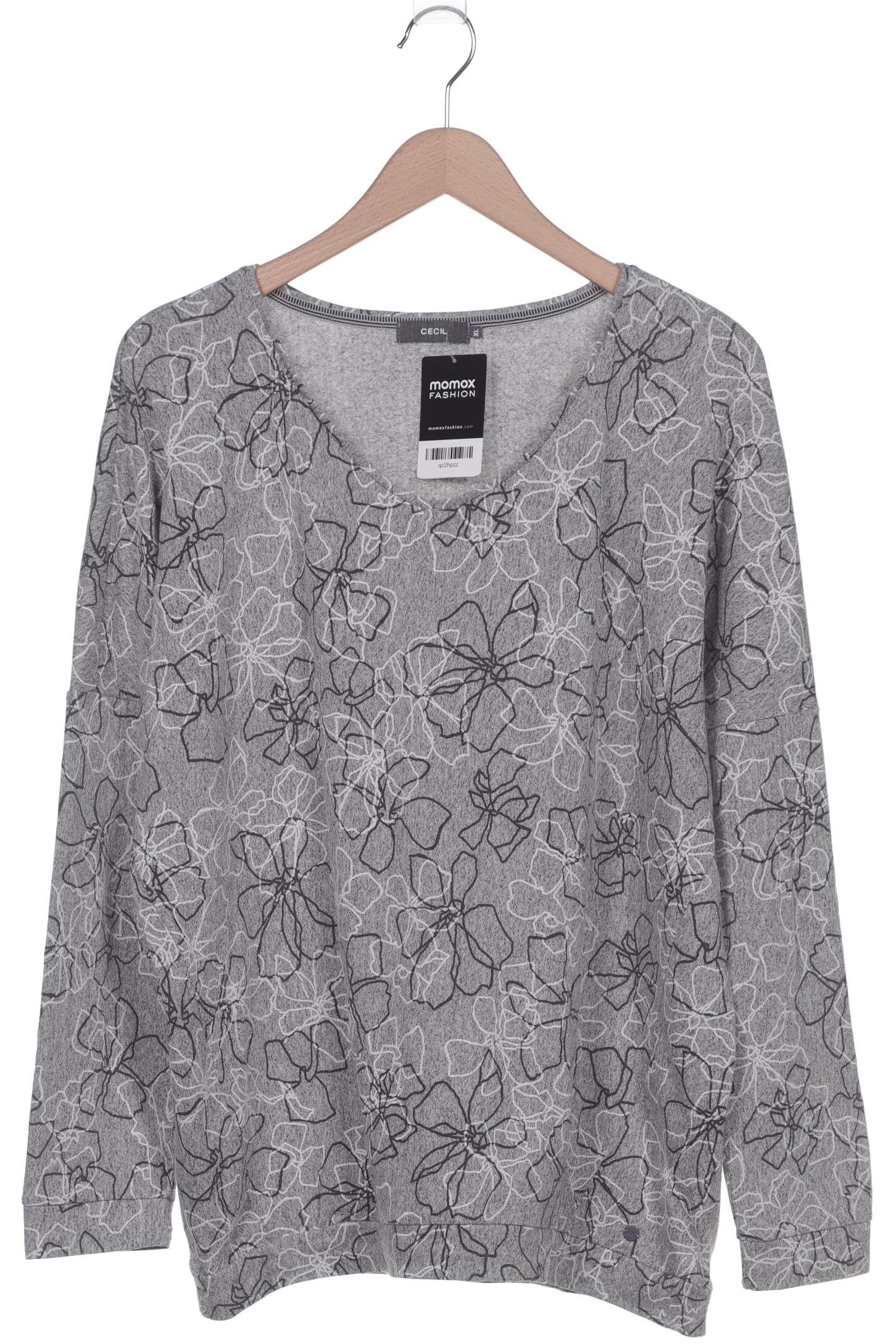 

Cecil Damen Langarmshirt, grau, Gr. 44