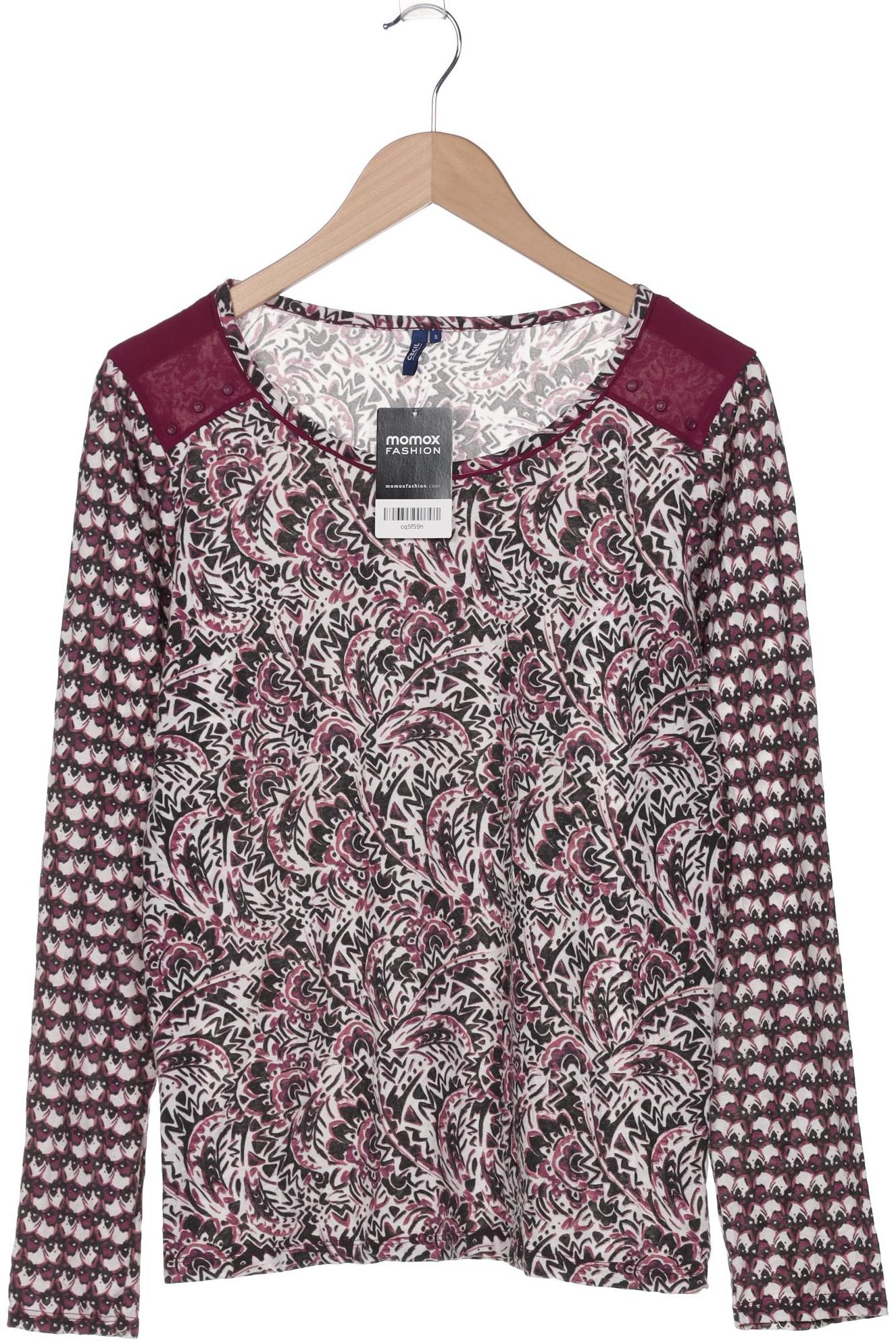

Cecil Damen Langarmshirt, bordeaux, Gr. 36