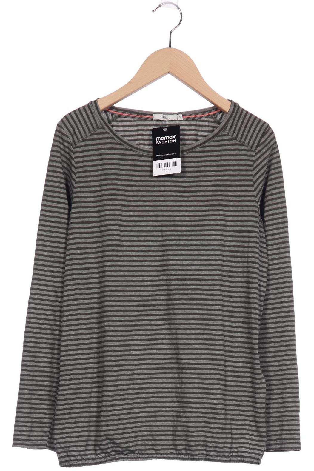 

Cecil Damen Langarmshirt, grün, Gr. 36