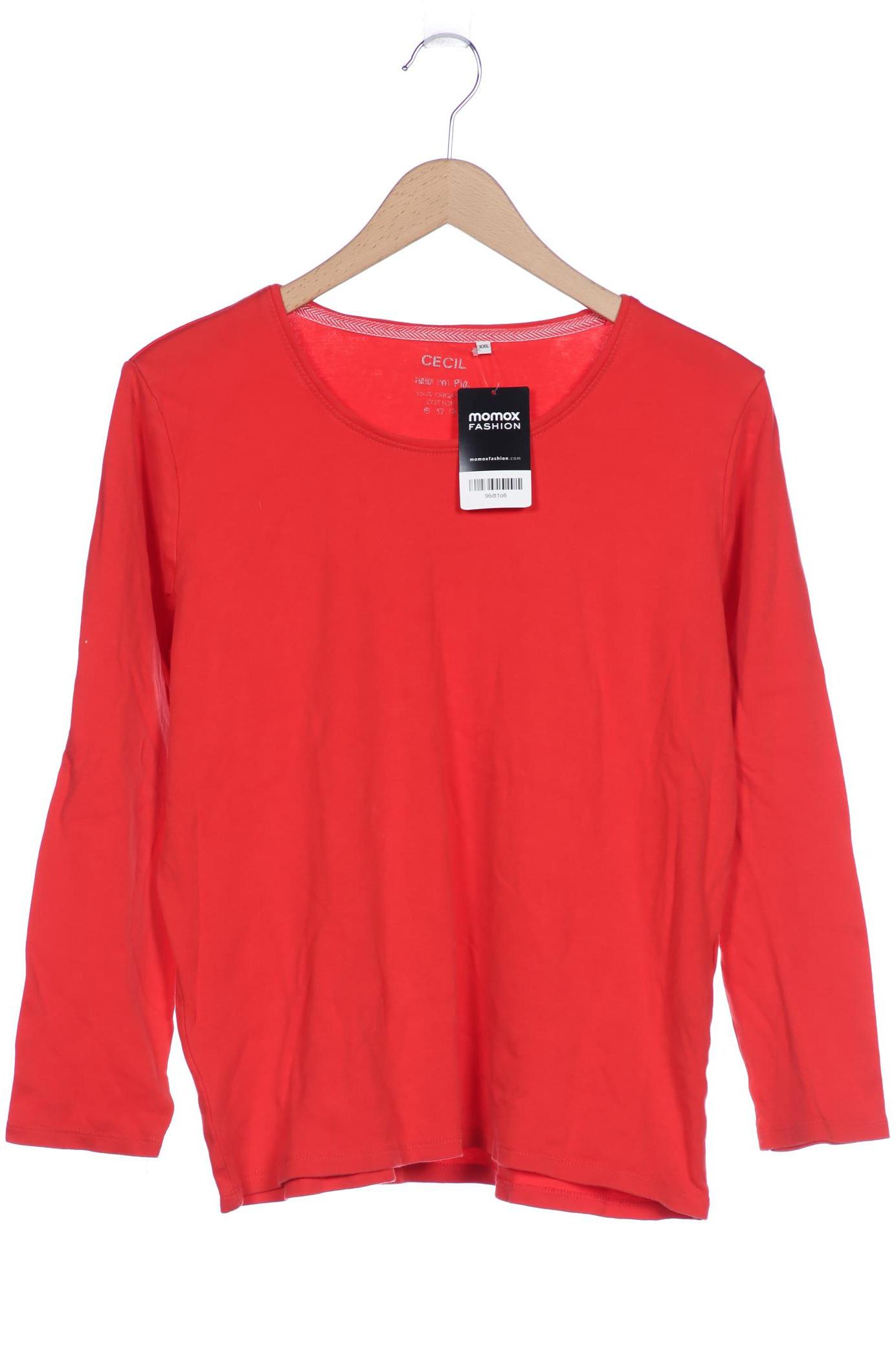 

CECIL Damen Langarmshirt, rot