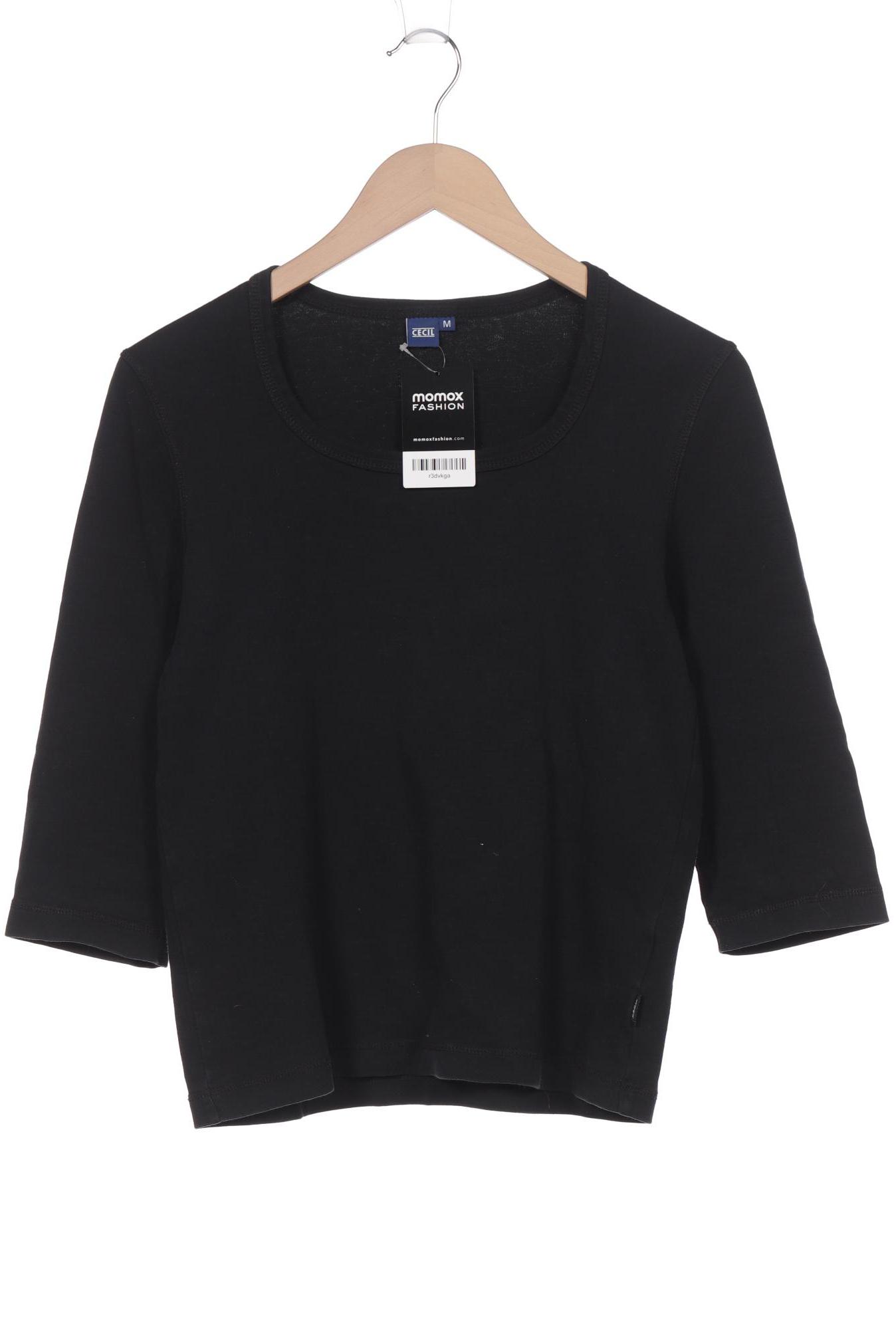 

CECIL Damen Langarmshirt, schwarz