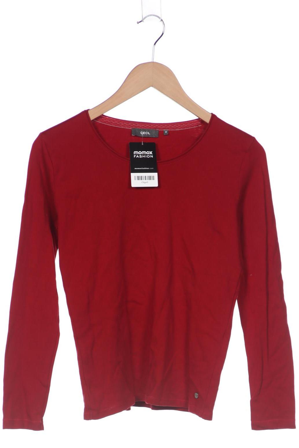 

CECIL Damen Langarmshirt, bordeaux