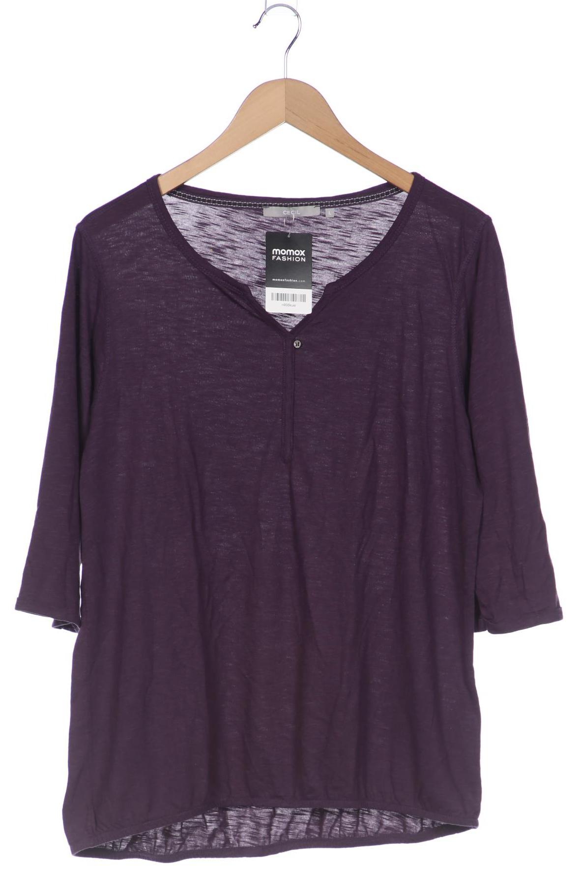 

Cecil Damen Langarmshirt, flieder, Gr. 42