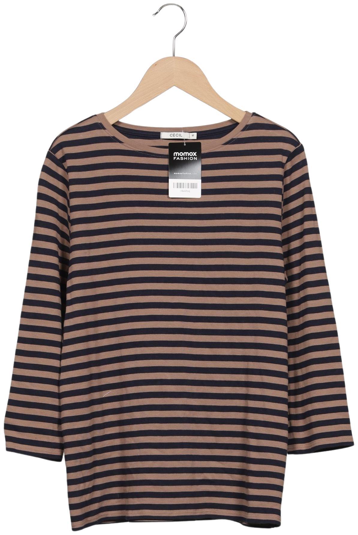 

Cecil Damen Langarmshirt, braun, Gr. 38