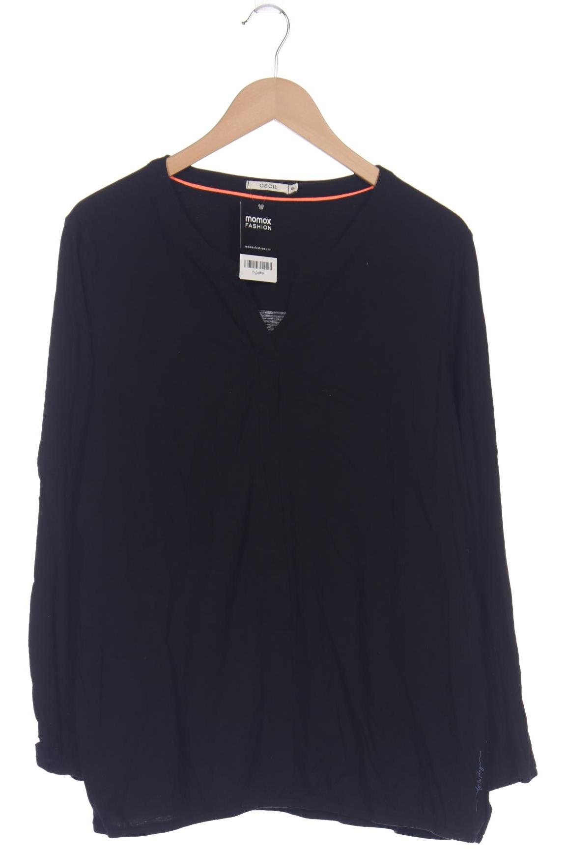 

Cecil Damen Langarmshirt, schwarz, Gr. 46