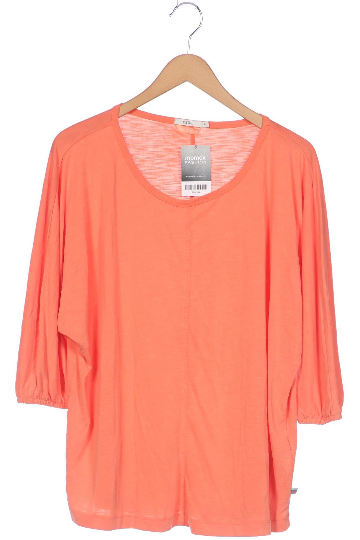 

Cecil Damen Langarmshirt, orange, Gr. 44