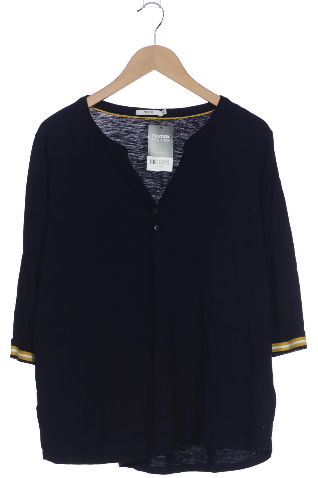 

Cecil Damen Langarmshirt, marineblau, Gr. 46