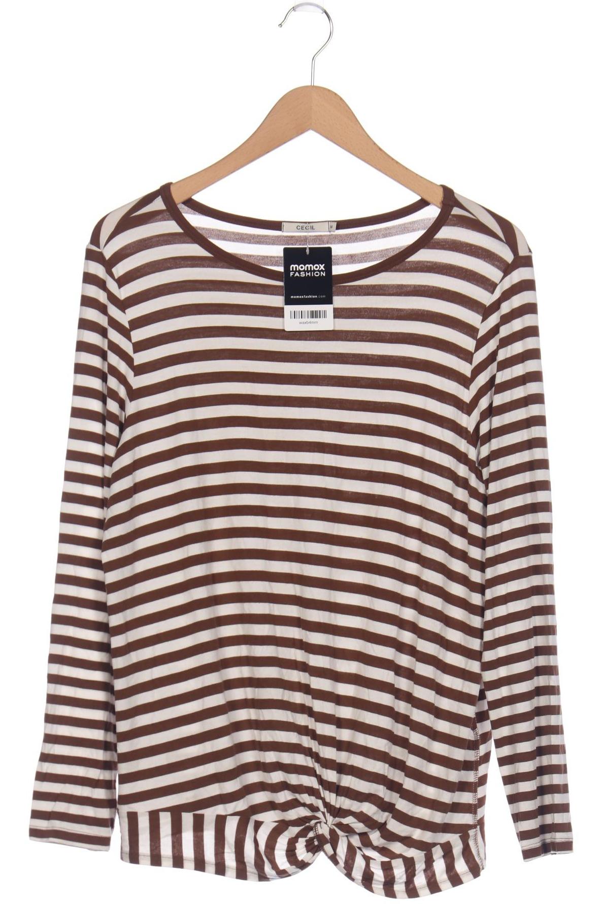 

Cecil Damen Langarmshirt, braun, Gr. 38