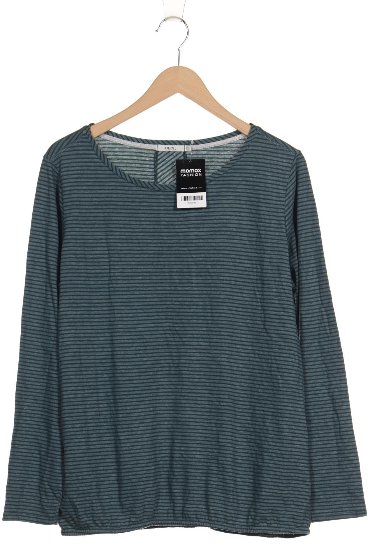 

Cecil Damen Langarmshirt, grün, Gr. 44