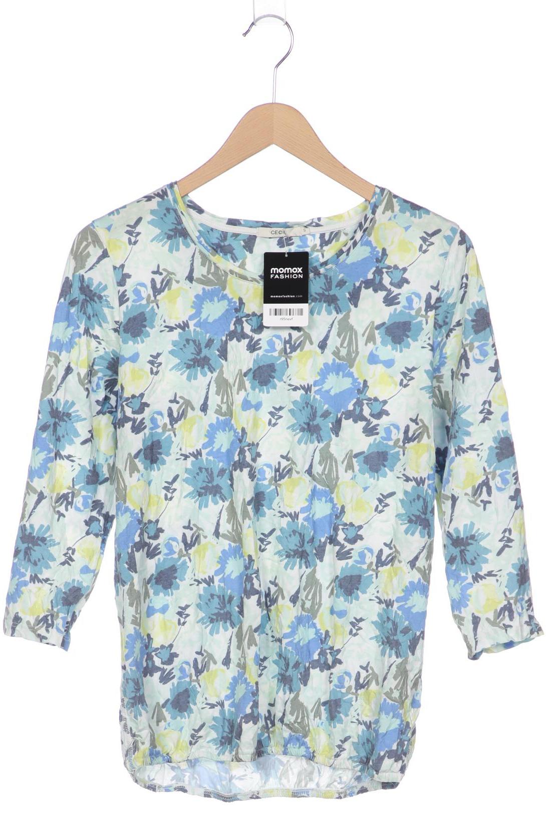 

CECIL Damen Langarmshirt, blau