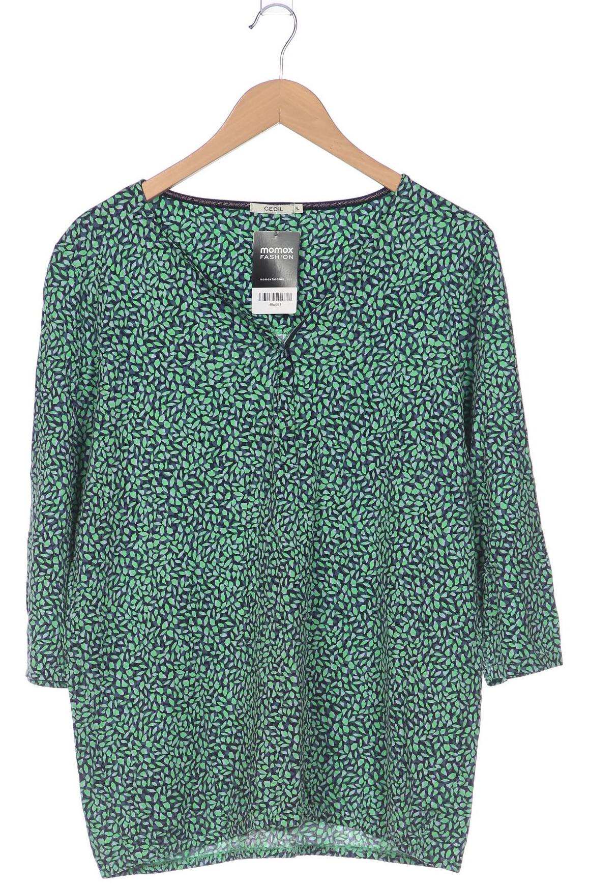 

Cecil Damen Langarmshirt, grün, Gr. 44