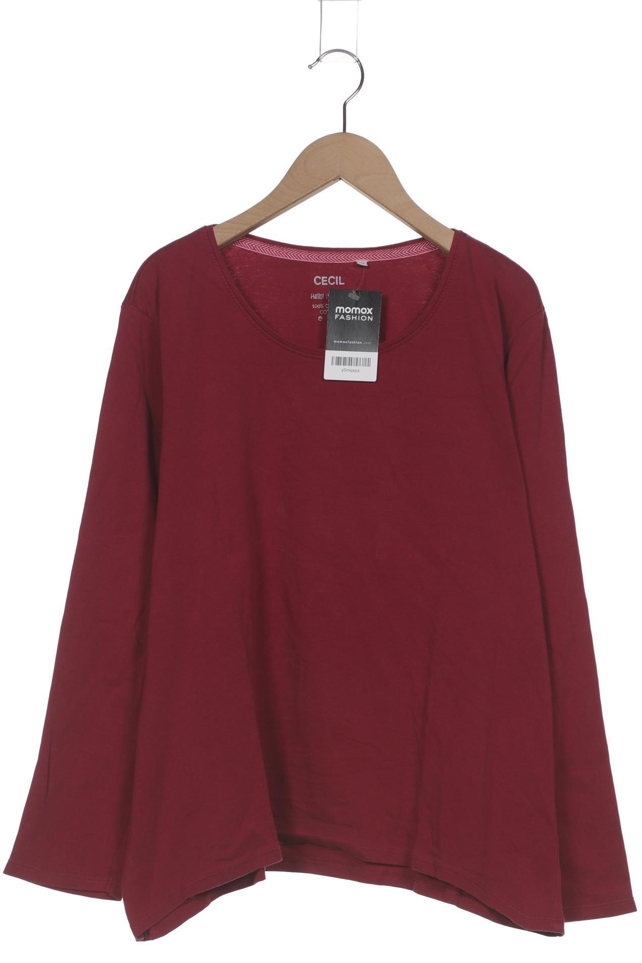 

Cecil Damen Langarmshirt, pink, Gr. 46