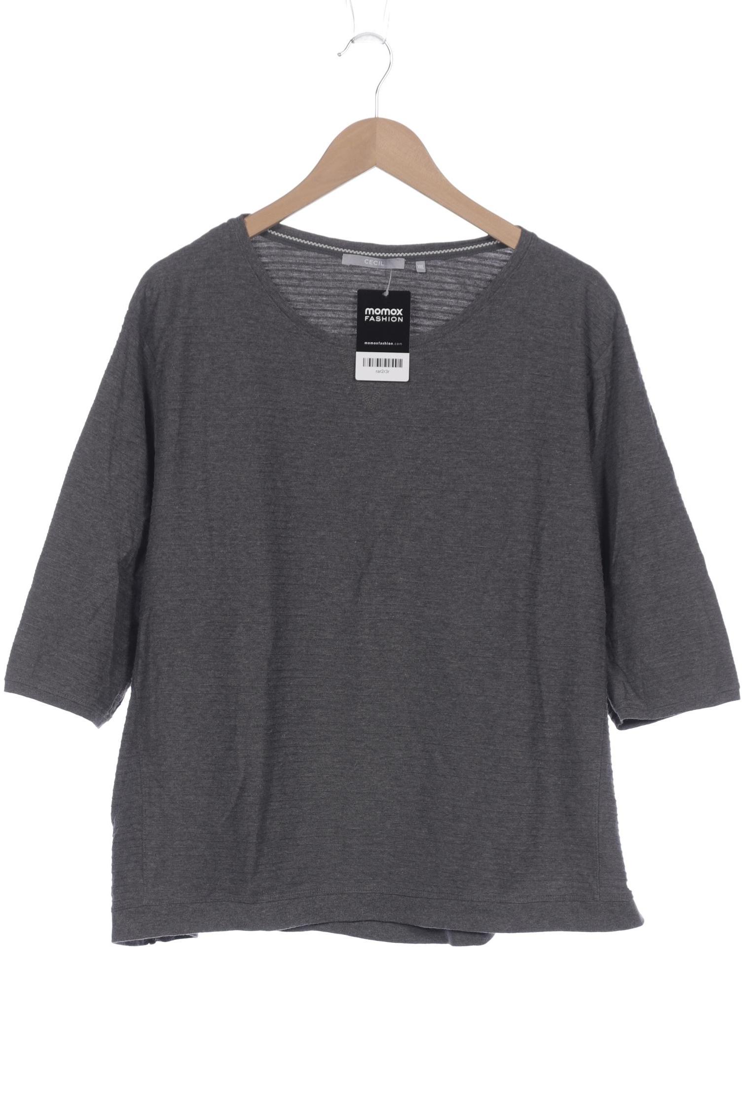 

Cecil Damen Langarmshirt, grau, Gr. 46