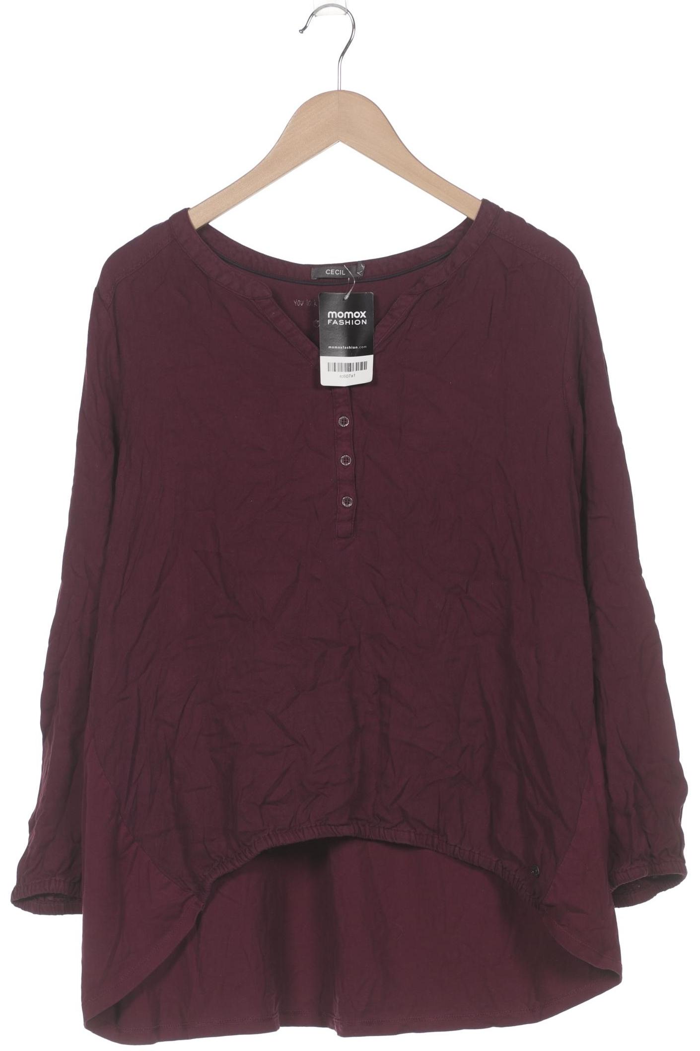 

Cecil Damen Langarmshirt, bordeaux, Gr. 46