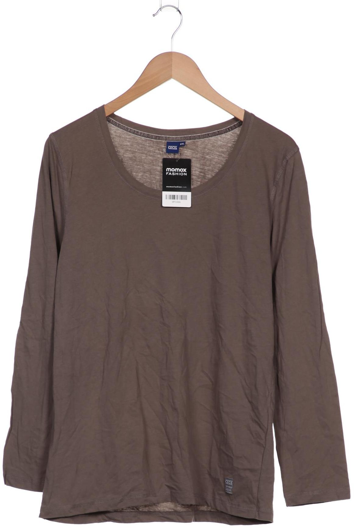 

CECIL Damen Langarmshirt, grau