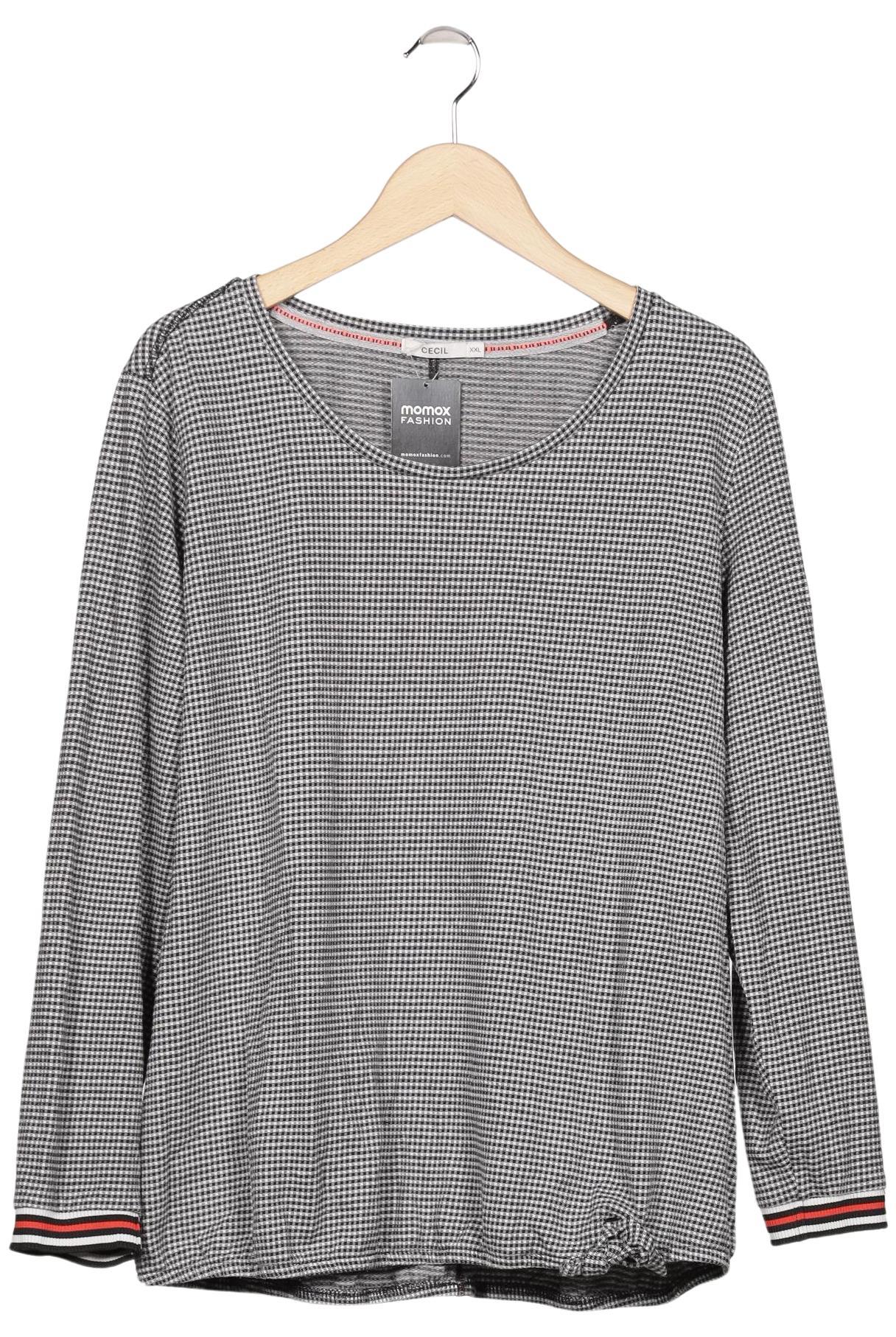 

Cecil Damen Langarmshirt, grau, Gr. 46