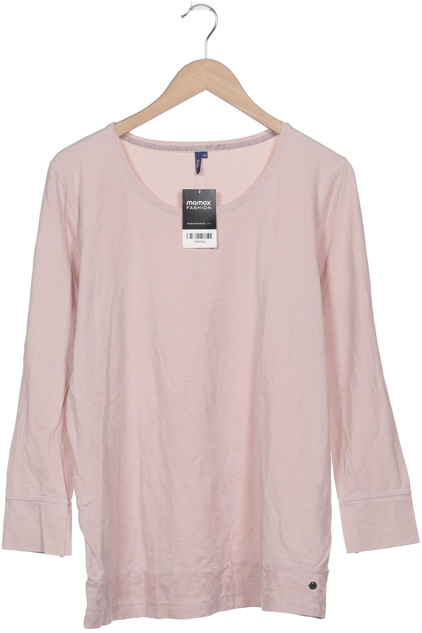 

Cecil Damen Langarmshirt, pink, Gr. 46