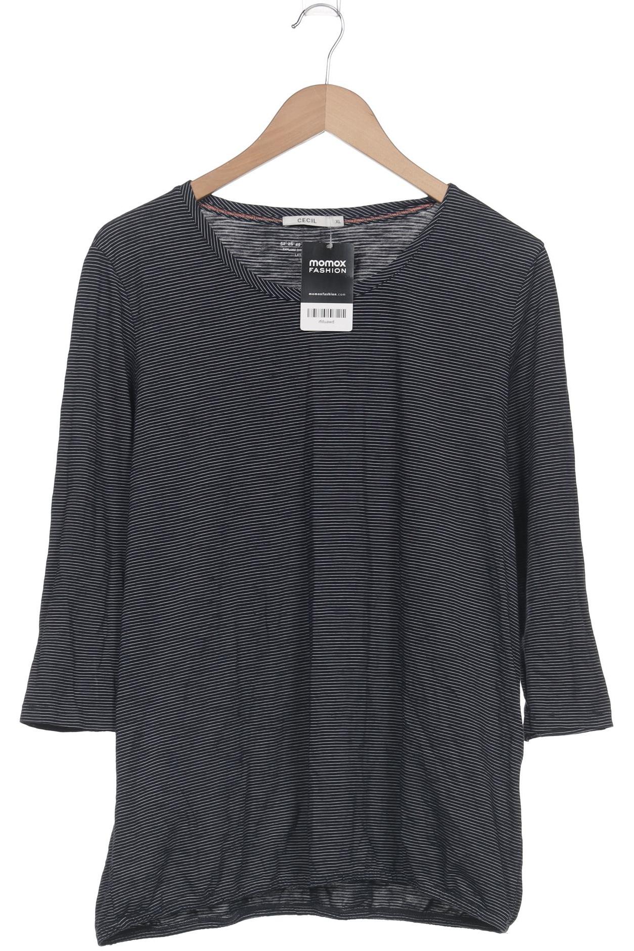 

Cecil Damen Langarmshirt, marineblau, Gr. 44