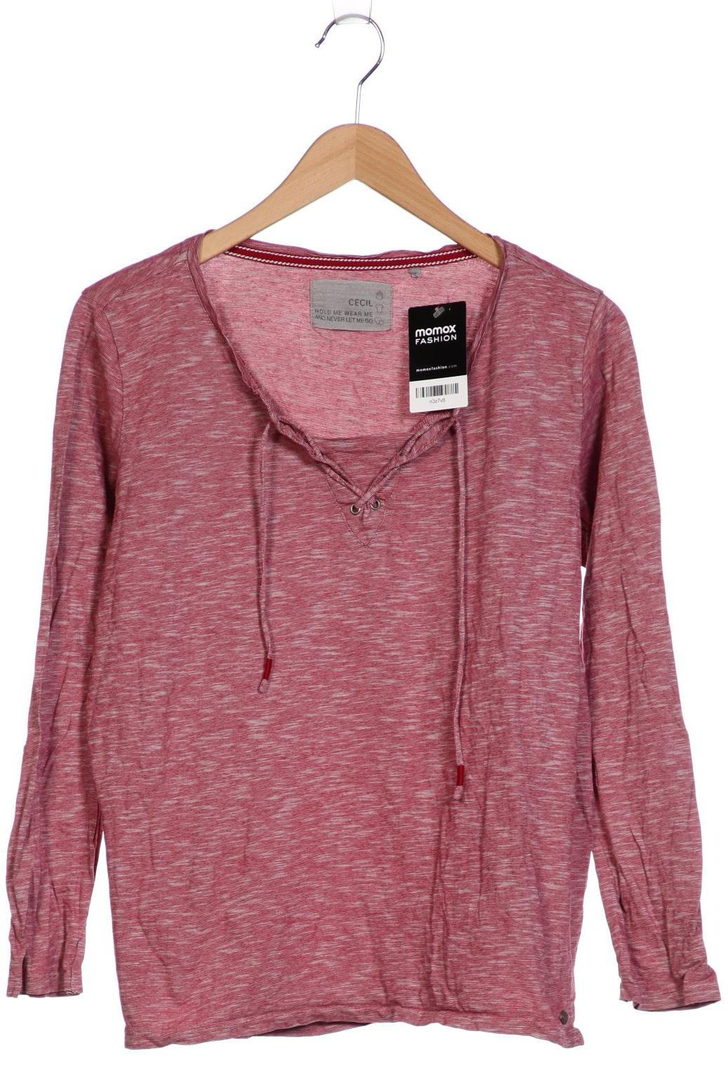 

CECIL Damen Langarmshirt, bordeaux
