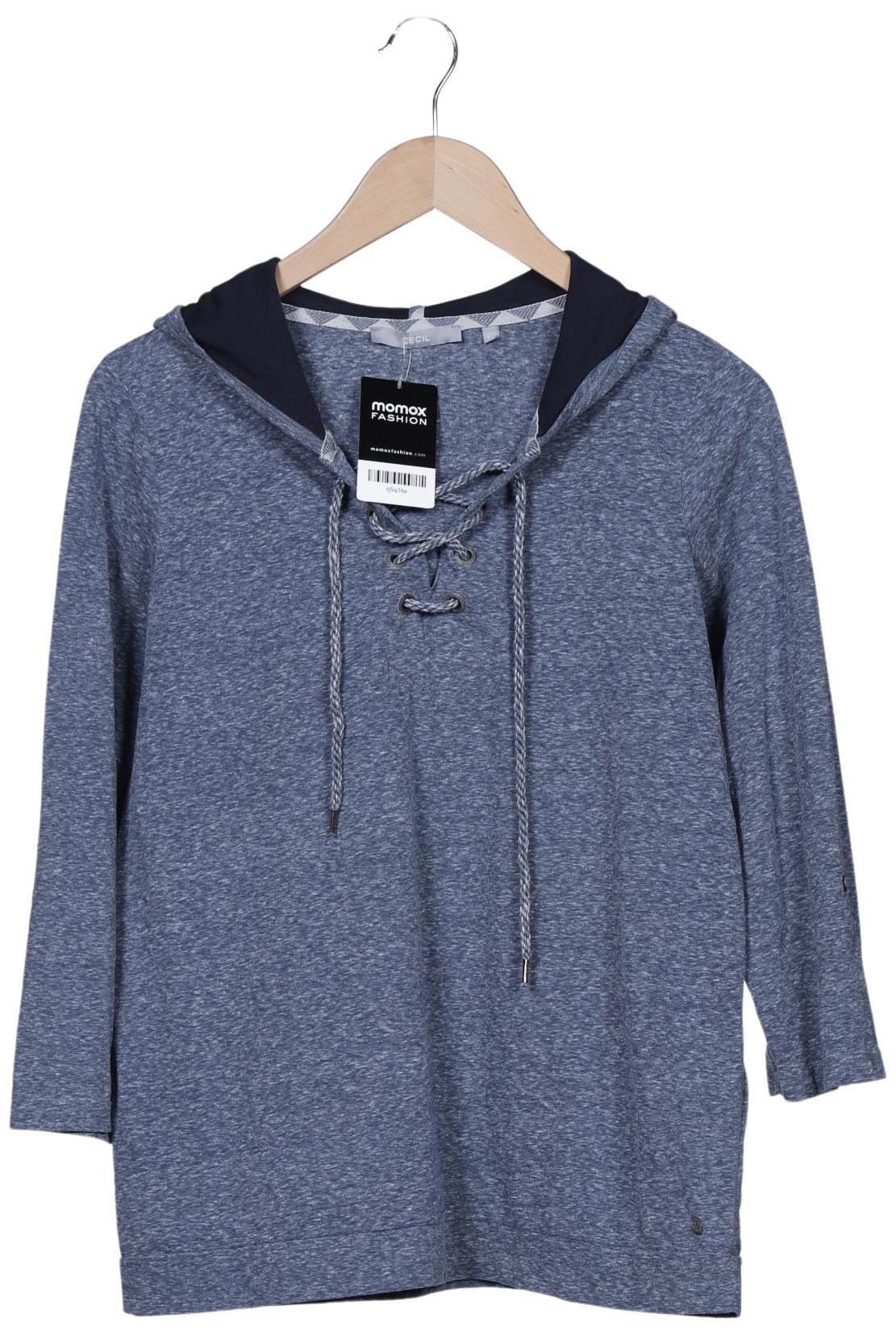 

Cecil Damen Langarmshirt, marineblau, Gr. 42