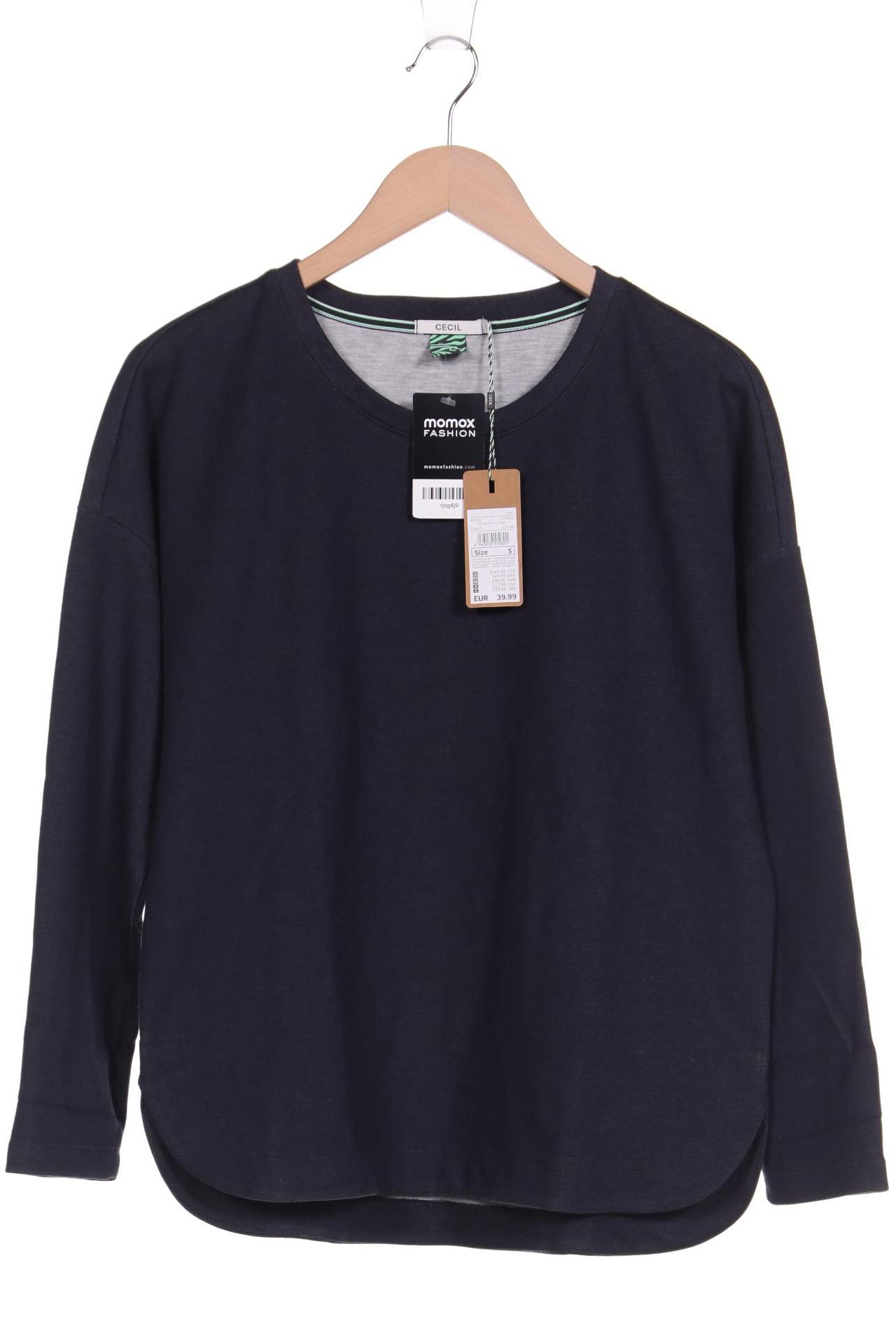 

CECIL Damen Langarmshirt, marineblau