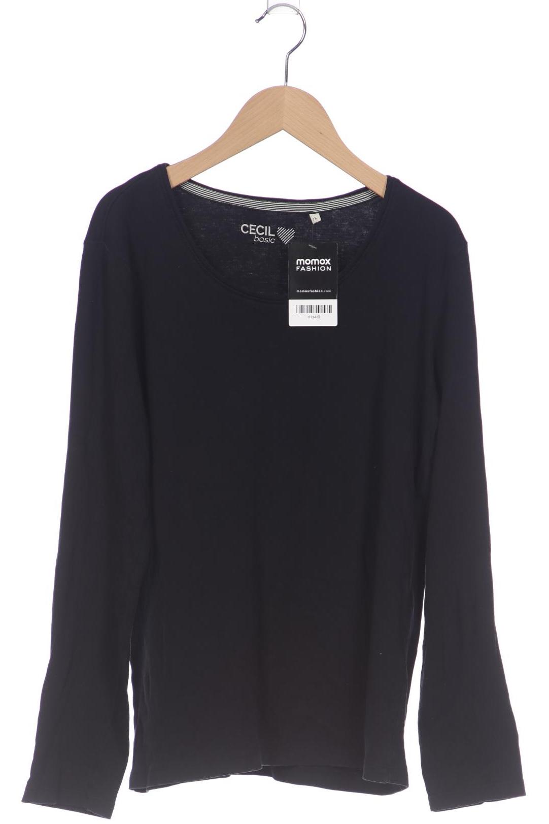 

Cecil Damen Langarmshirt, schwarz, Gr. 42