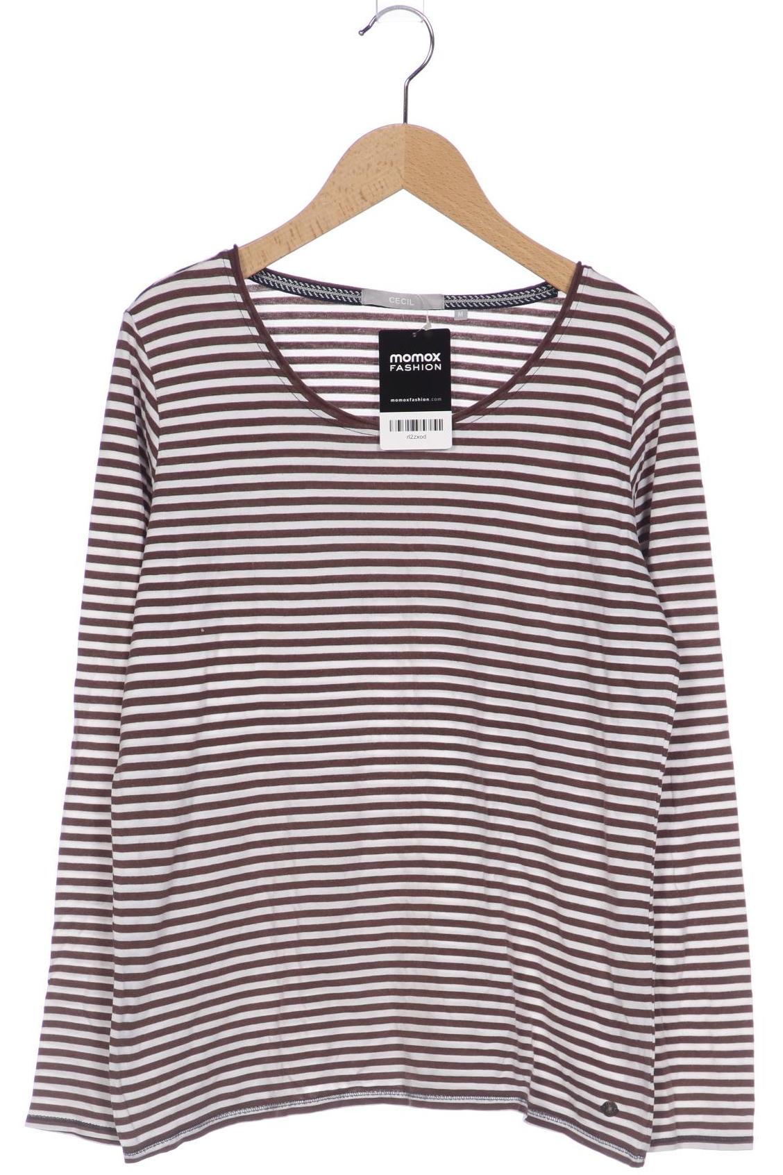 

Cecil Damen Langarmshirt, braun, Gr. 38
