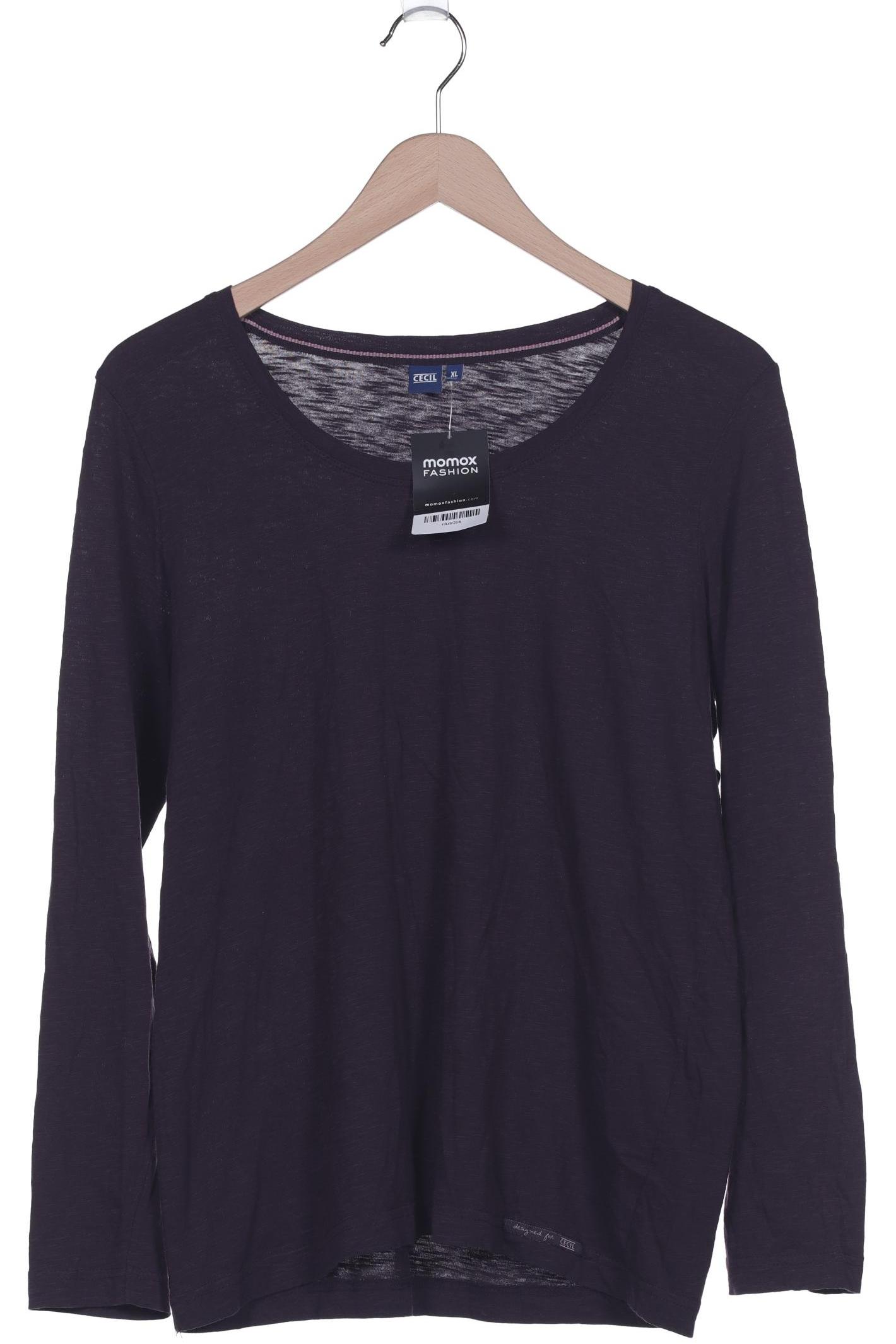 

Cecil Damen Langarmshirt, bordeaux, Gr. 44