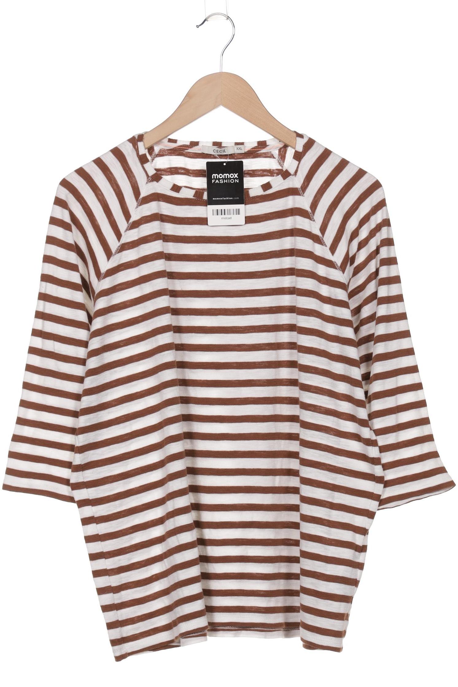 

Cecil Damen Langarmshirt, braun, Gr. 46