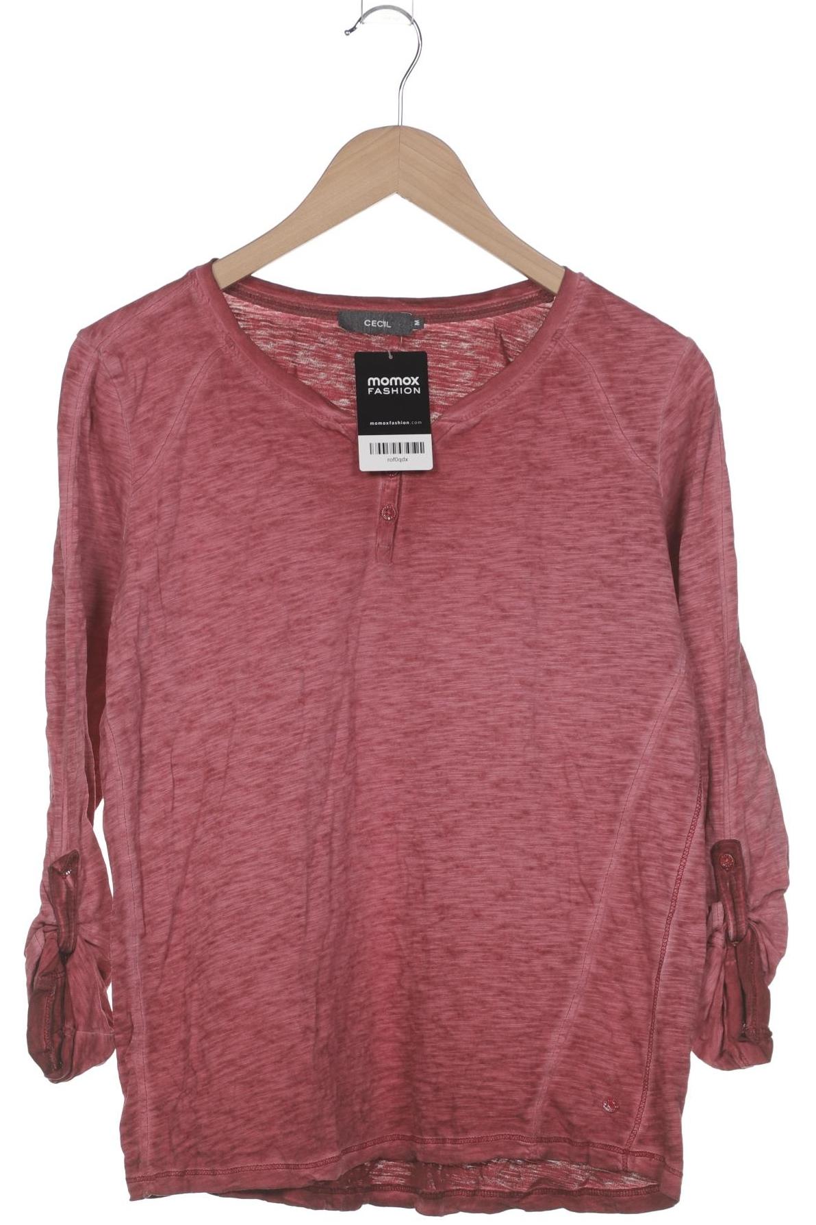 

Cecil Damen Langarmshirt, pink, Gr. 38