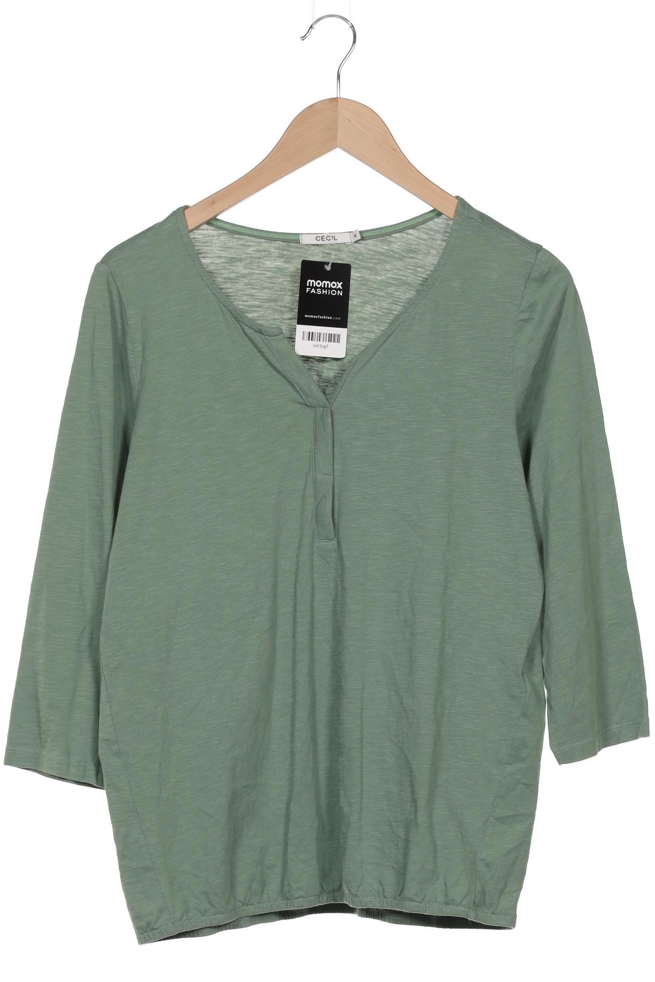 

Cecil Damen Langarmshirt, grün, Gr. 38