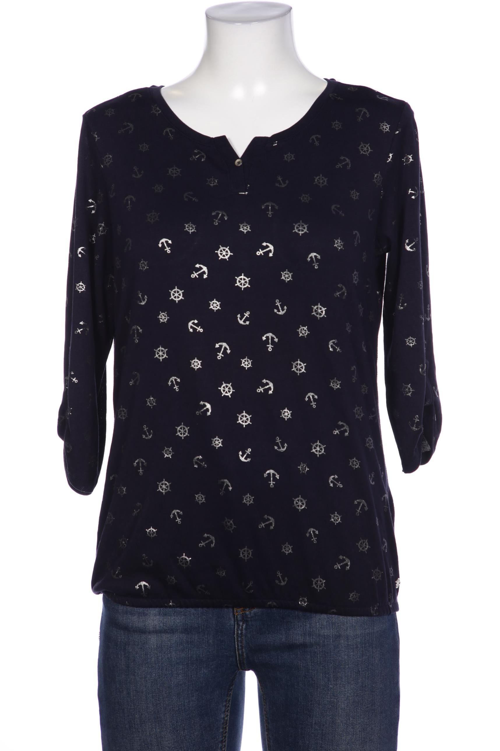 

Cecil Damen Langarmshirt, marineblau, Gr. 36
