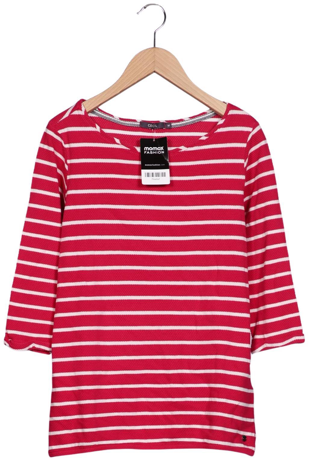 

Cecil Damen Langarmshirt, pink, Gr. 38