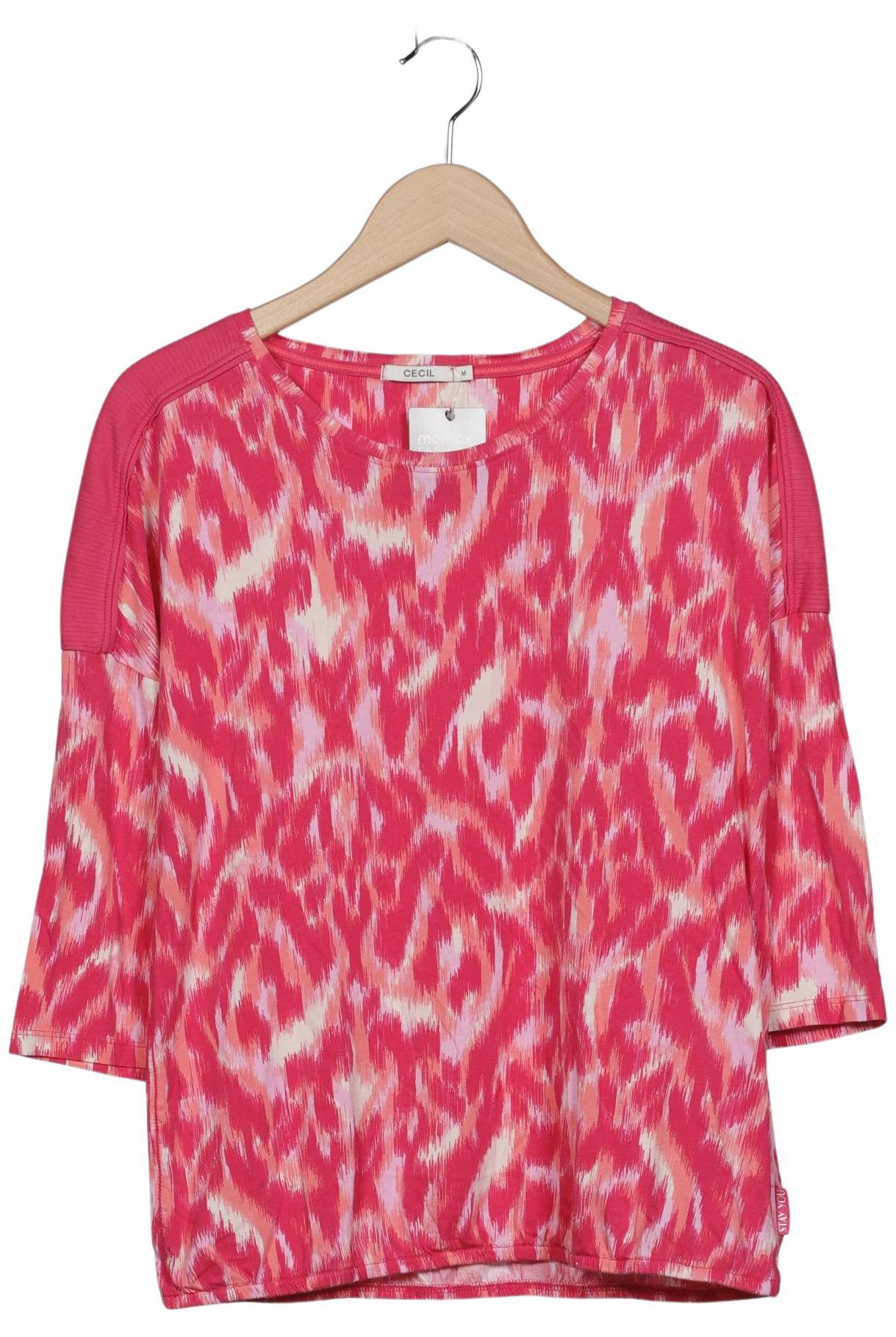 

Cecil Damen Langarmshirt, pink, Gr. 38