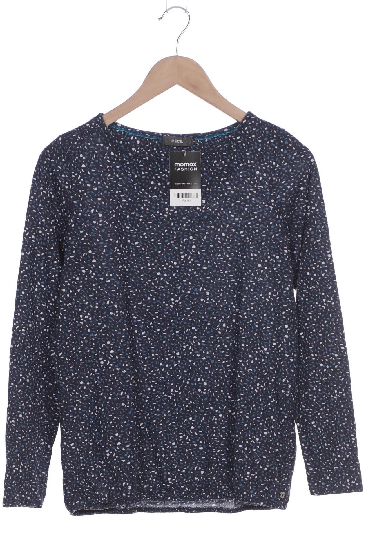 

Cecil Damen Langarmshirt, marineblau, Gr. 36