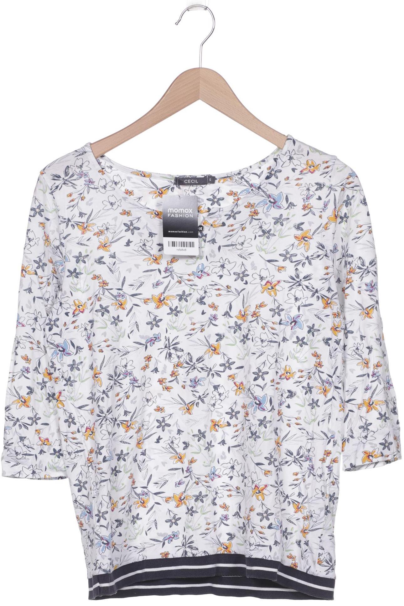 

CECIL Damen Langarmshirt, weiß