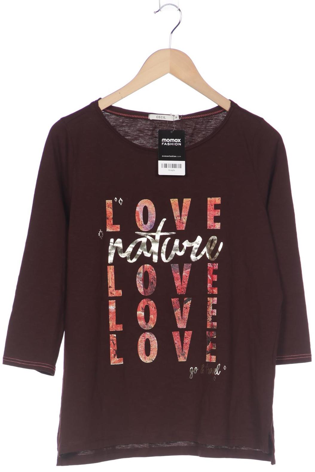 

CECIL Damen Langarmshirt, braun