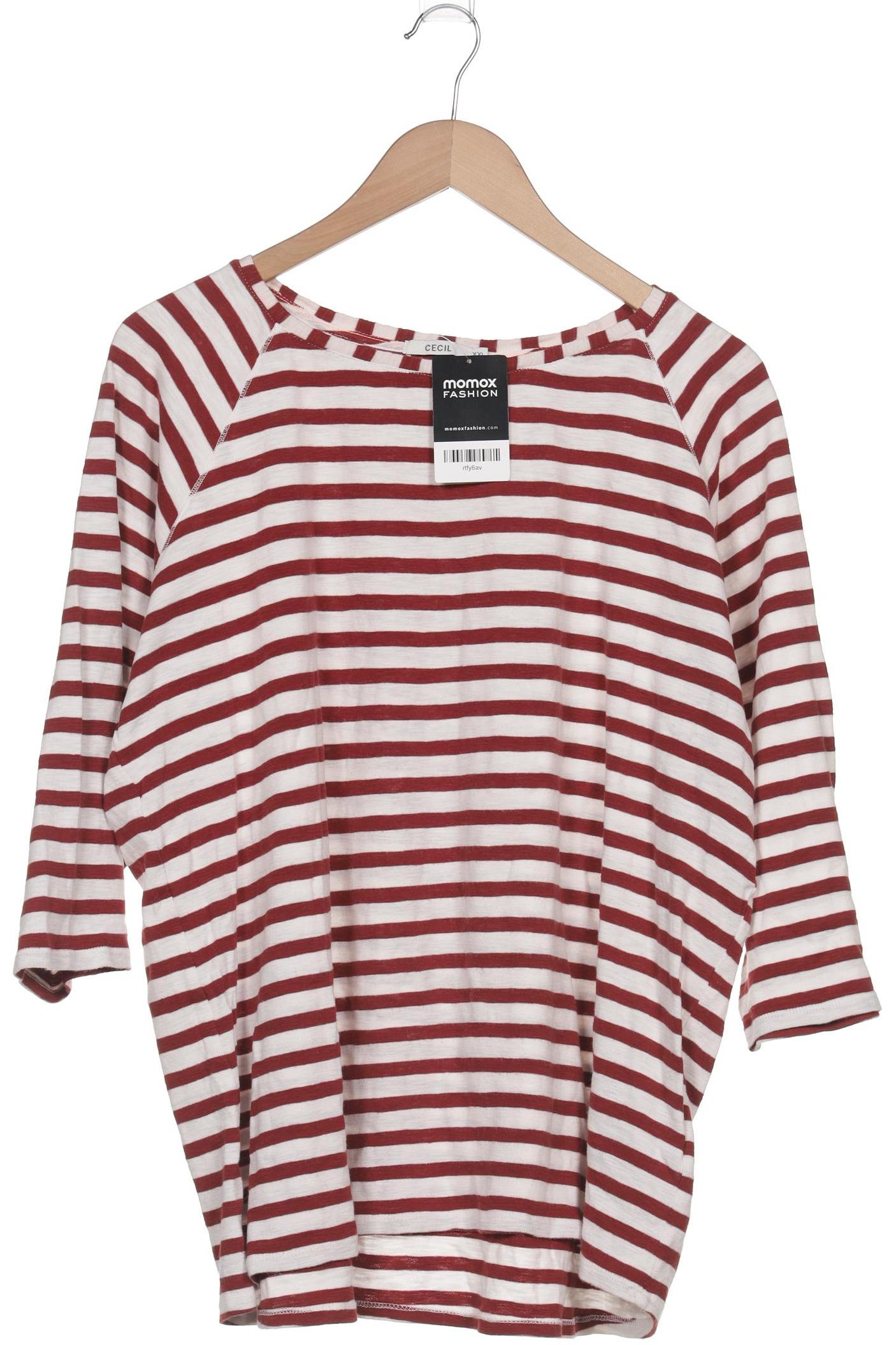 

Cecil Damen Langarmshirt, bordeaux, Gr. 46