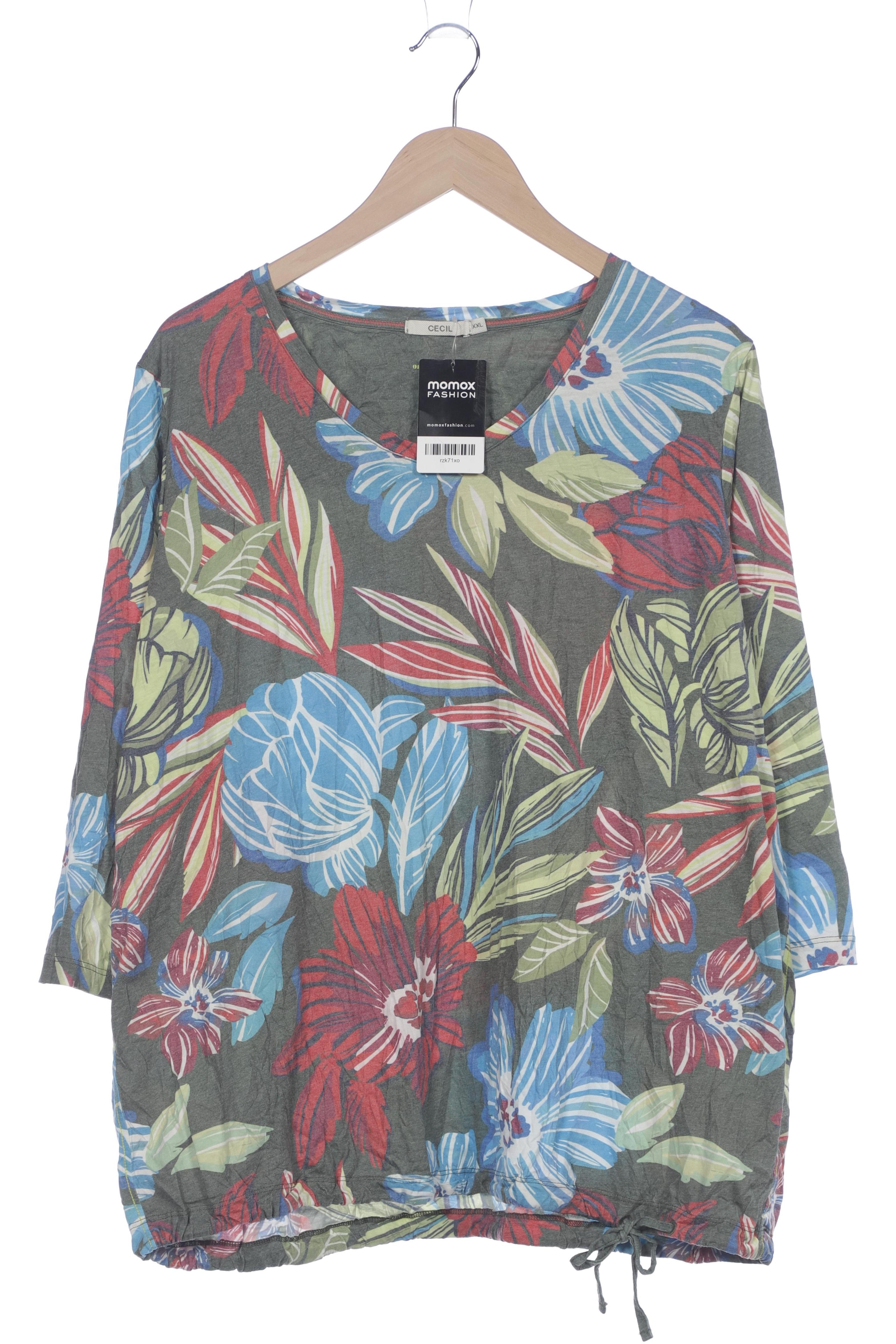 

Cecil Damen Langarmshirt, grün, Gr. 46