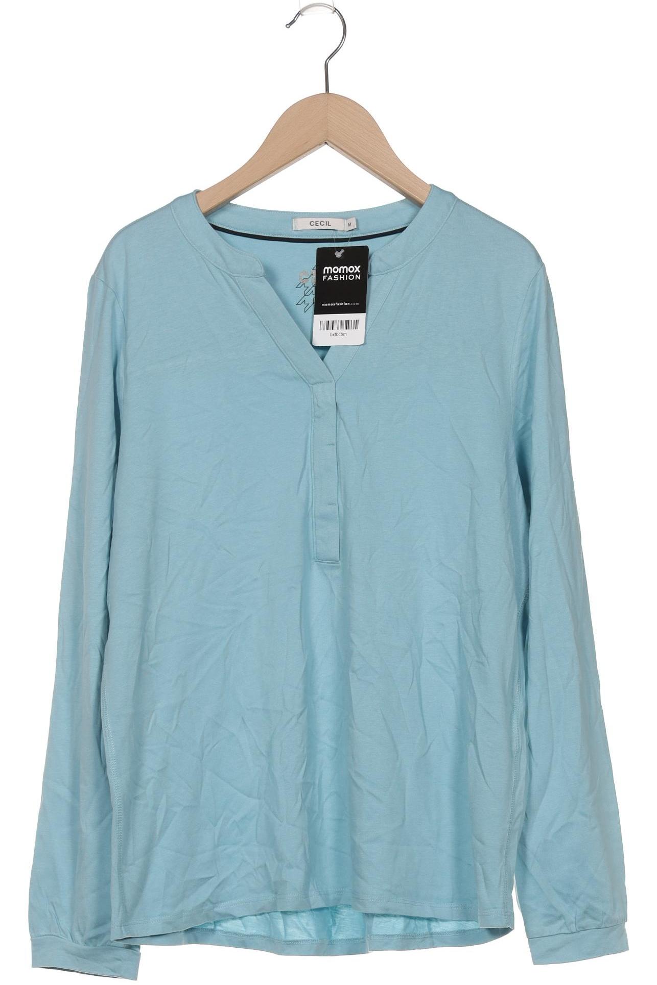 

Cecil Damen Langarmshirt, blau, Gr. 38