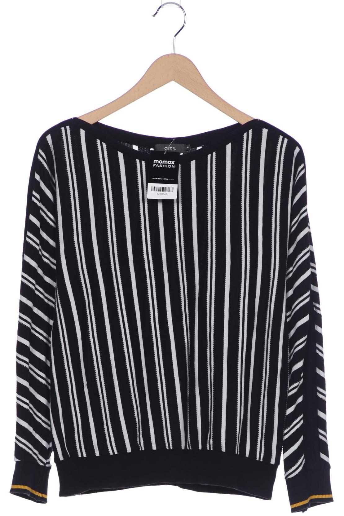 

Cecil Damen Langarmshirt, schwarz, Gr. 36
