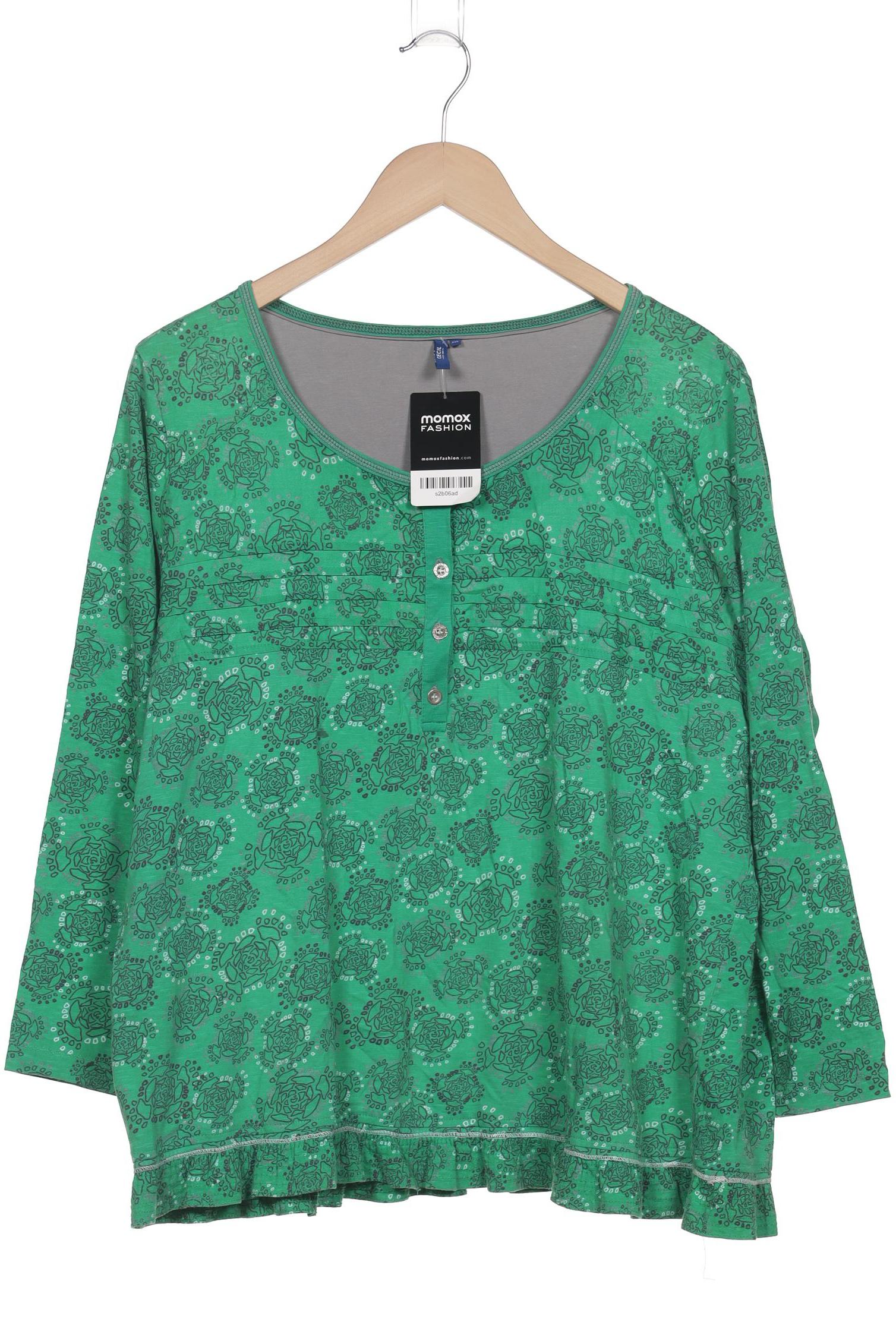 

Cecil Damen Langarmshirt, grün, Gr. 46